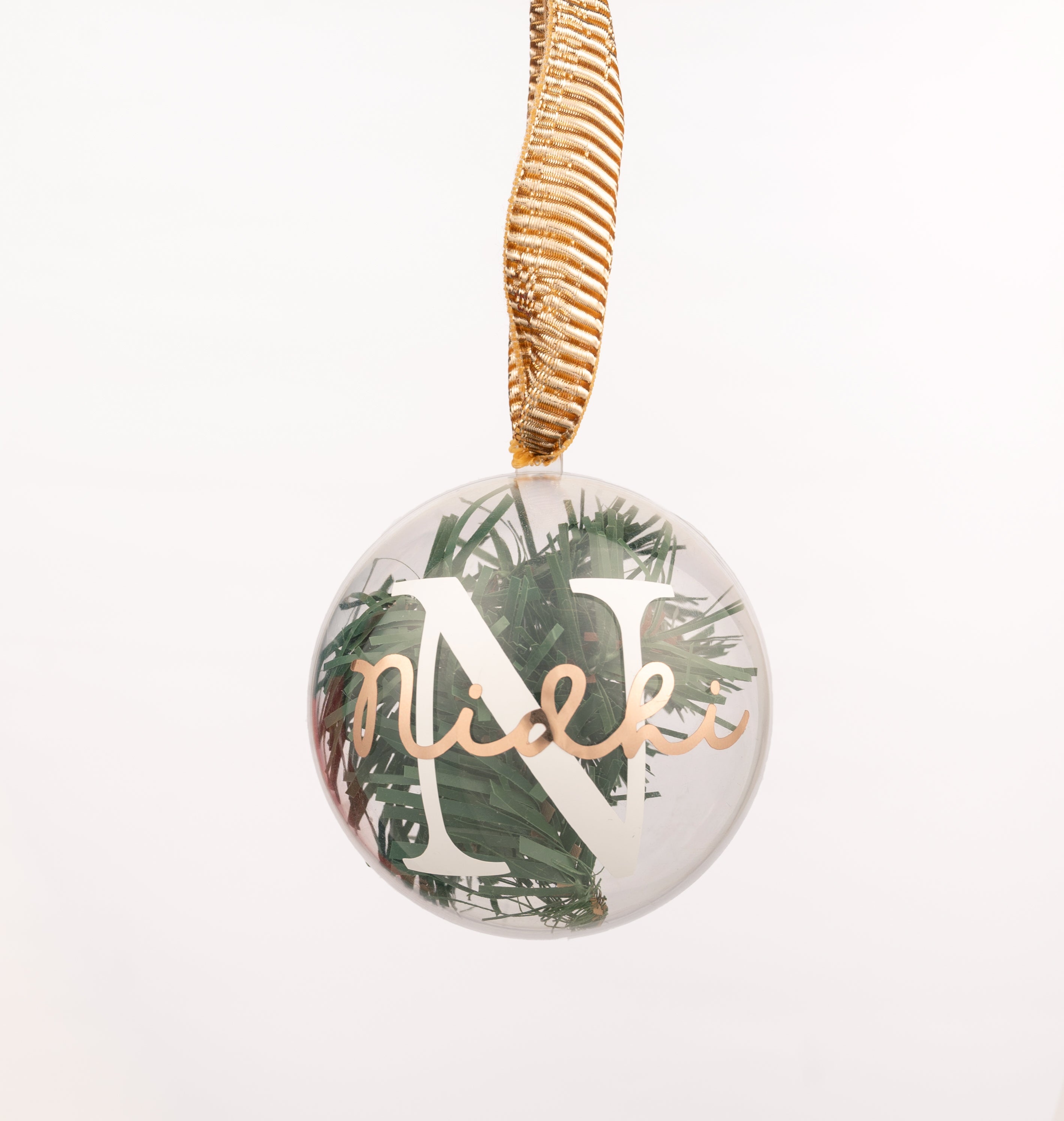 Globe Ornament - Evergreens