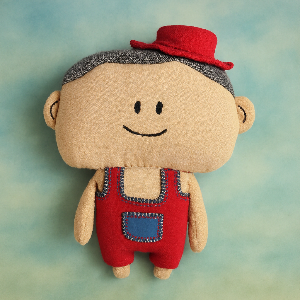 Farmer Fabric Toy