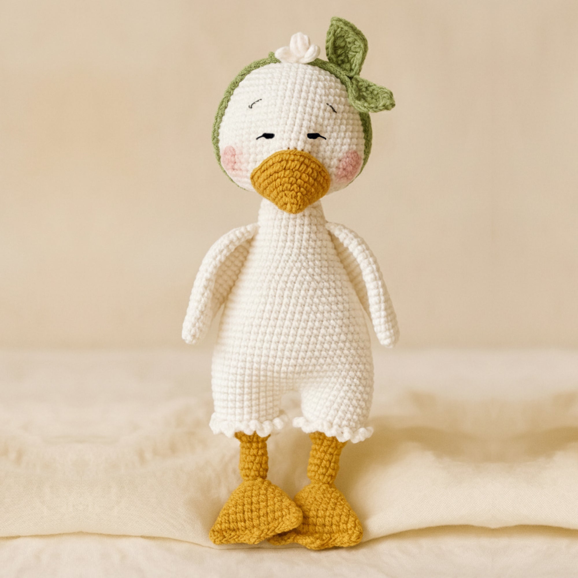 Goose Crochet Toy