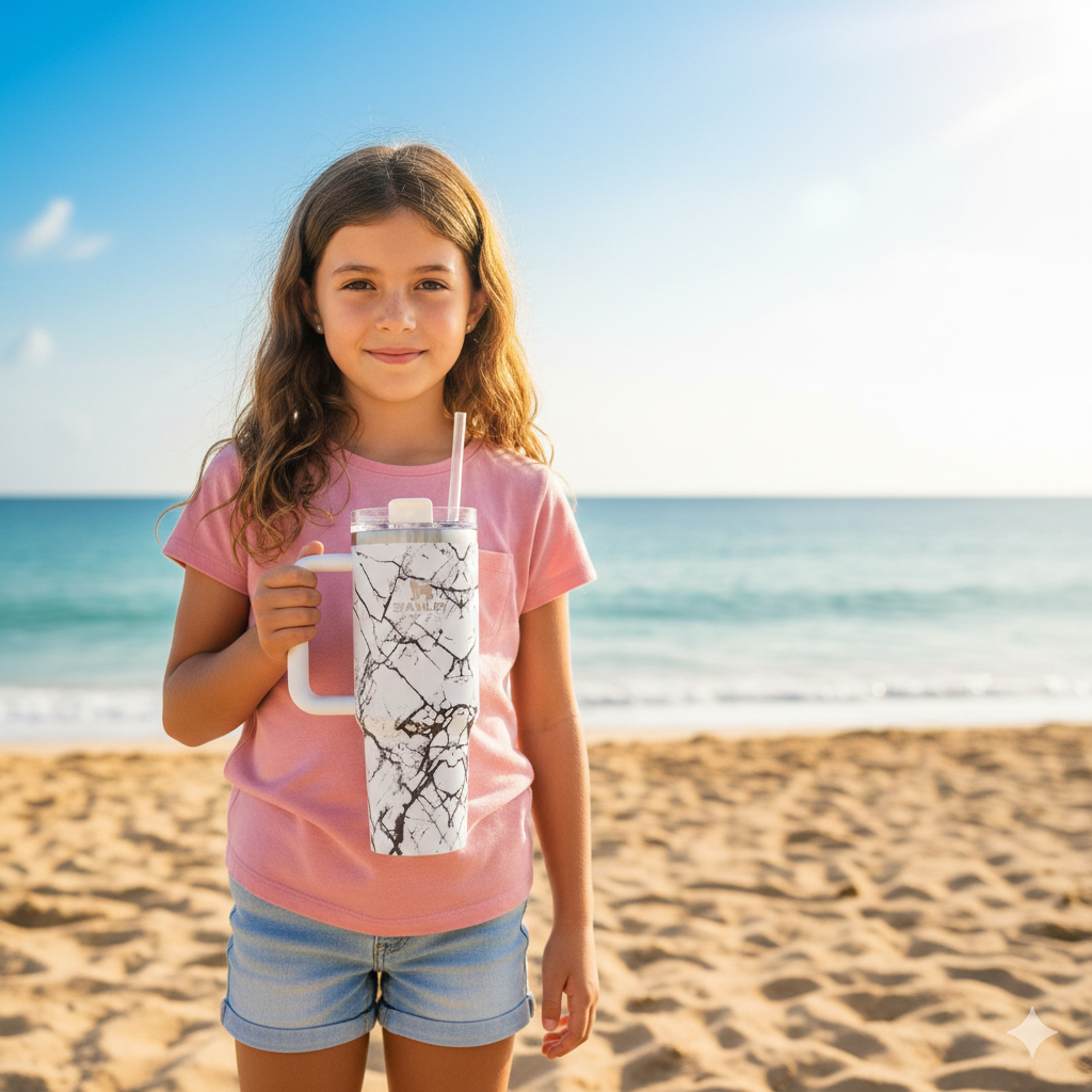 Stanley Swirl x Quencher H2.0 | 1.18L – Arctic Vein Classic