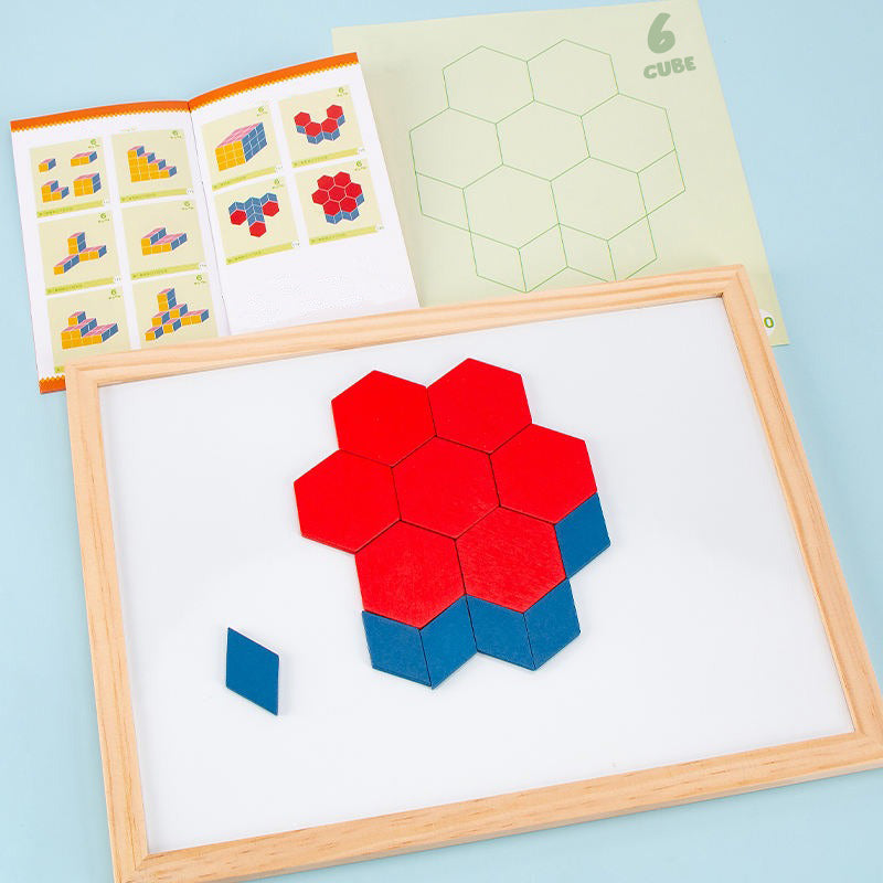 3D Magnetic Tangram Puzzle Set – Build, Solve, and Enjoy Hours of Fun