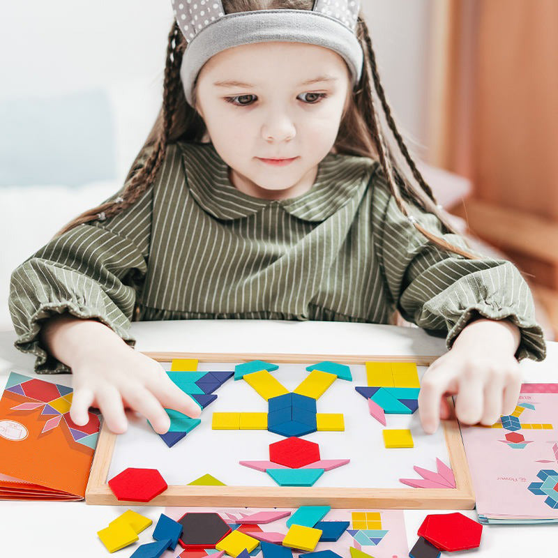 3D Magnetic Tangram Puzzle Set – Build, Solve, and Enjoy Hours of Fun