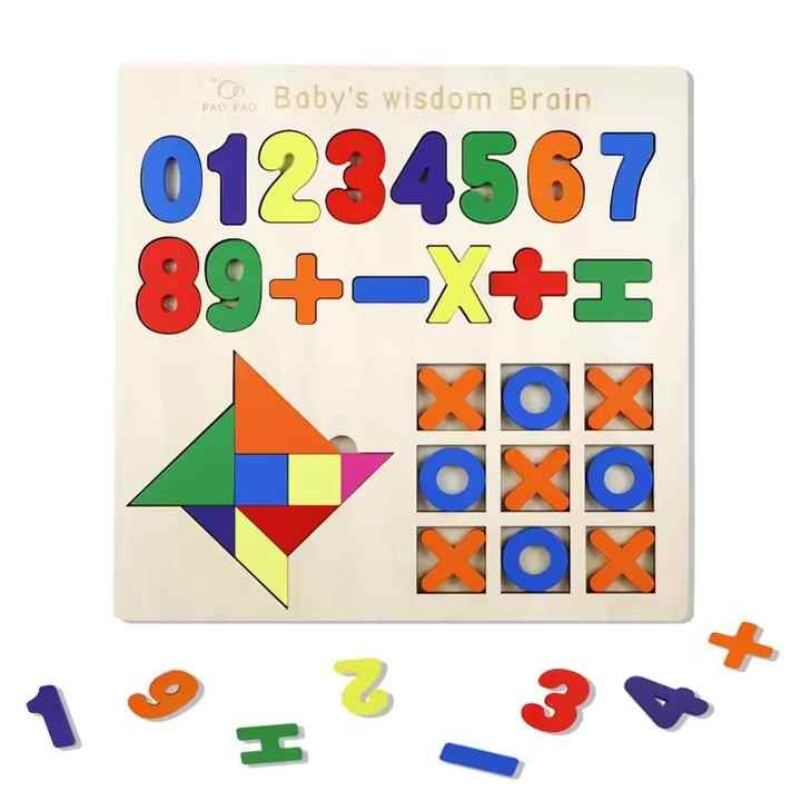 Number With Shape Puzzle