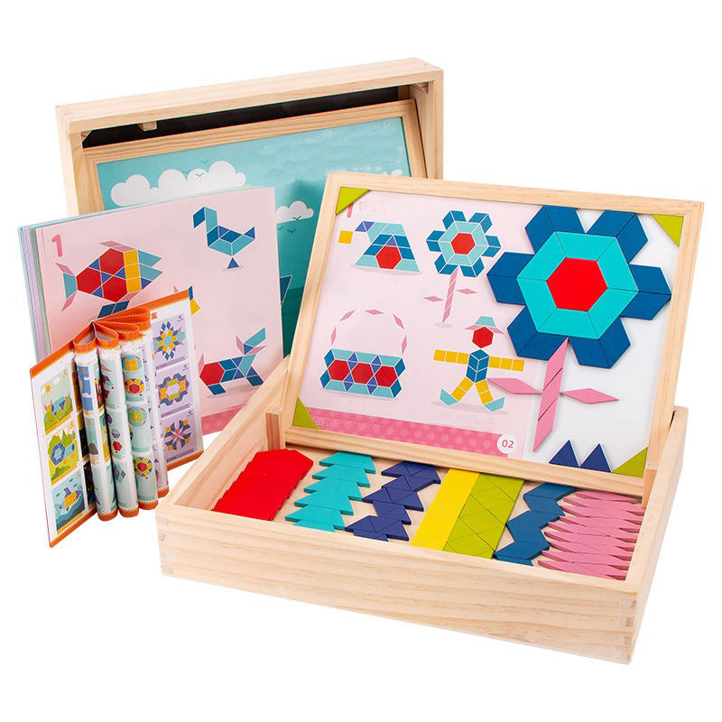 3D Magnetic Tangram Puzzle Set – Build, Solve, and Enjoy Hours of Fun