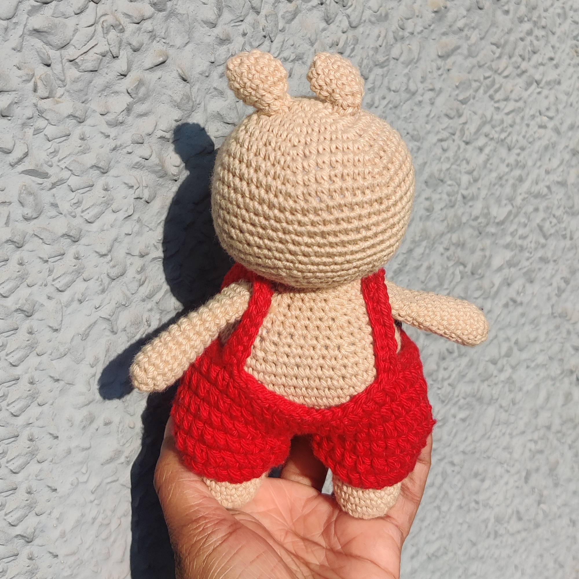 Hippo Crochet Toy