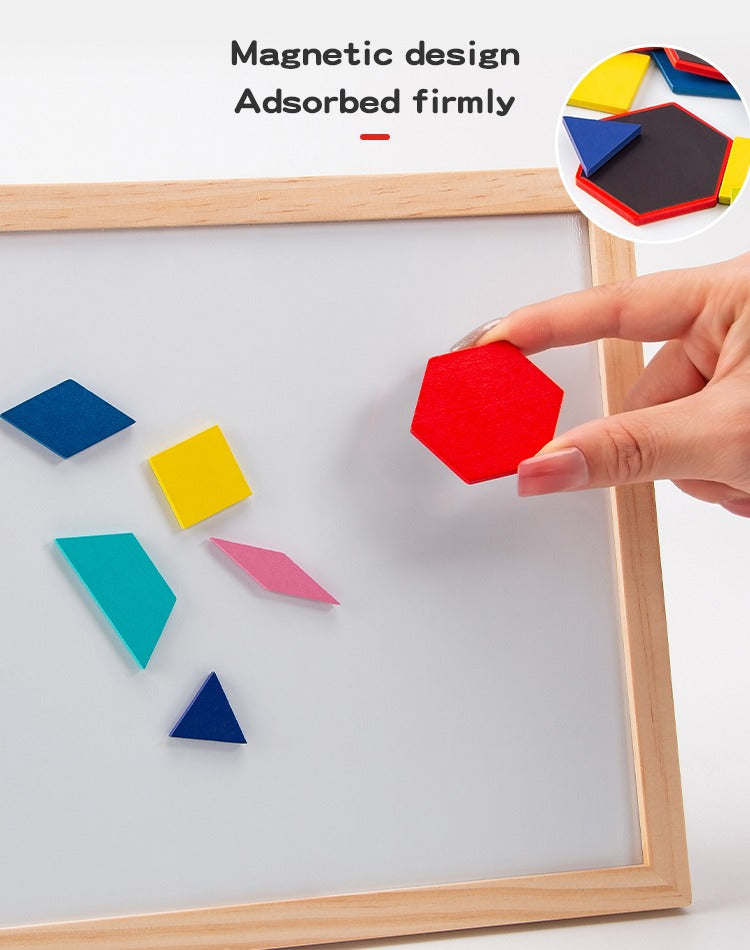 3D Magnetic Tangram Puzzle Set – Build, Solve, and Enjoy Hours of Fun