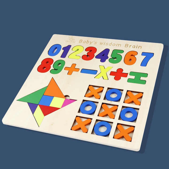 Number With Shape Puzzle