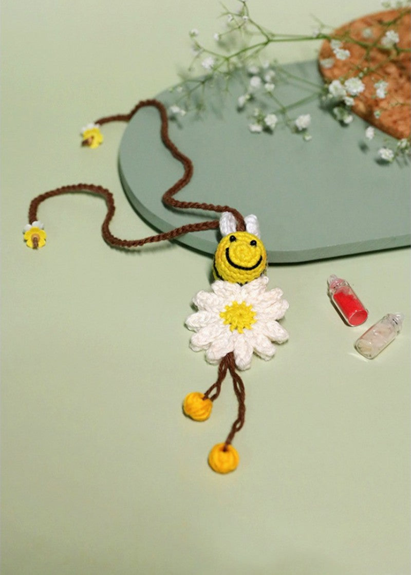 Honeybee handmade crochet rakhi by Haute By Hand – Raksha Bandhan gift India