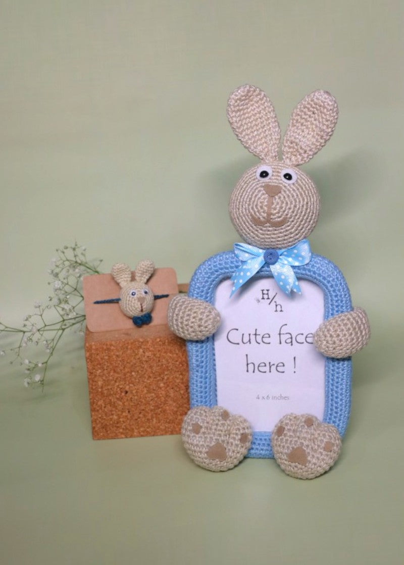 Hunny Bunny handmade crochet rakhi by Haute By Hand – Raksha Bandhan gift India