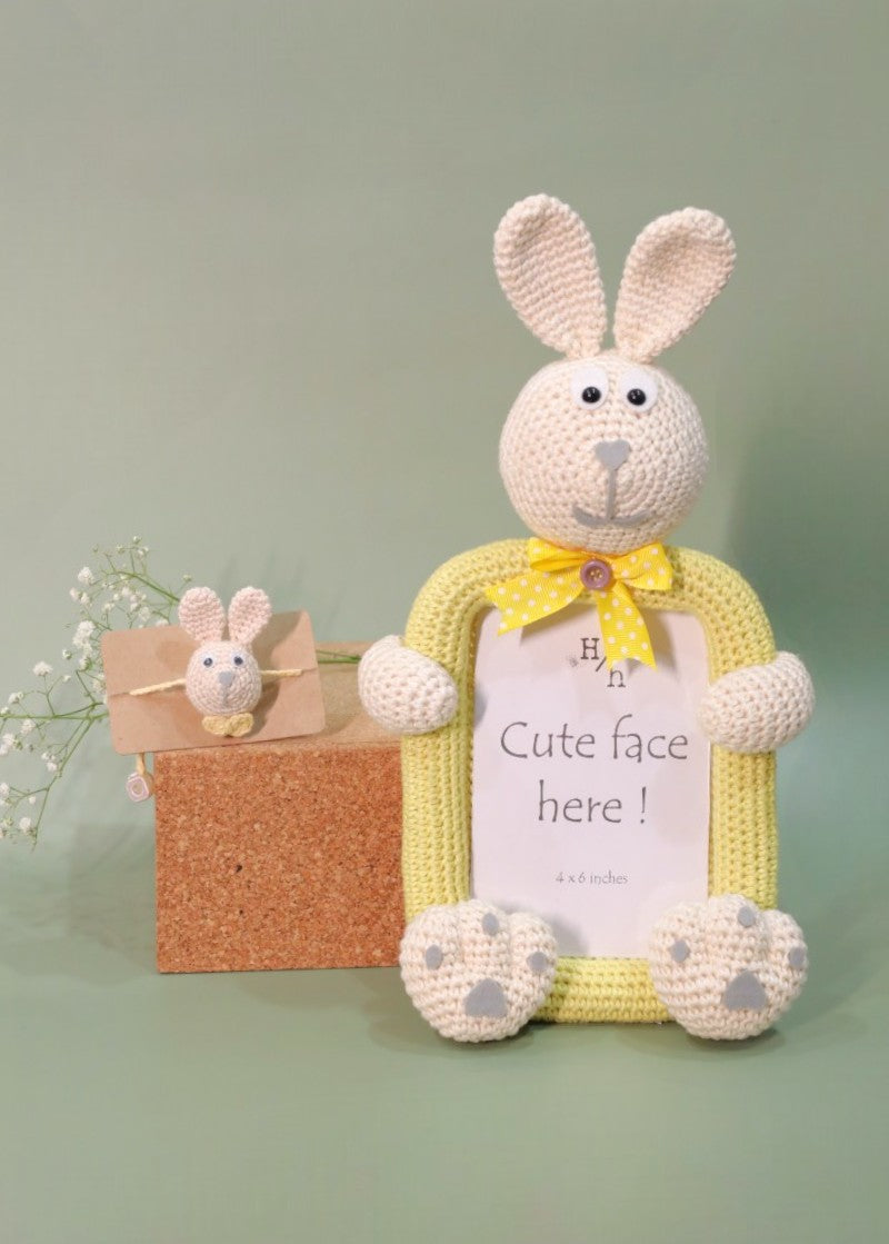 Hunny Bunny handmade crochet rakhi by Haute By Hand – Raksha Bandhan gift India