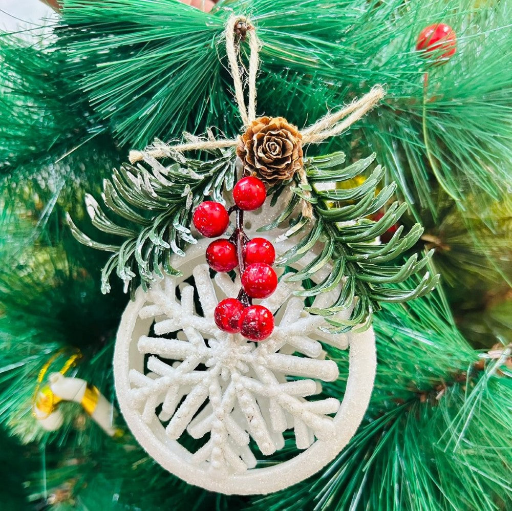 Shimmer Snowflake Ornament