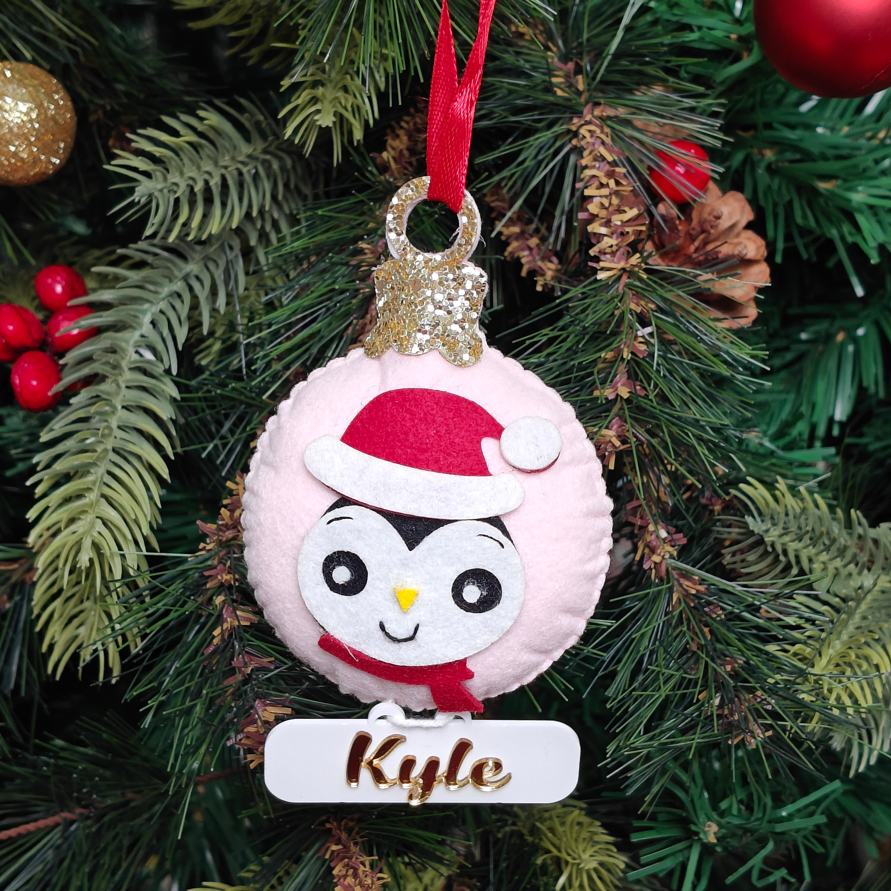 Frosty Penguin Ornament