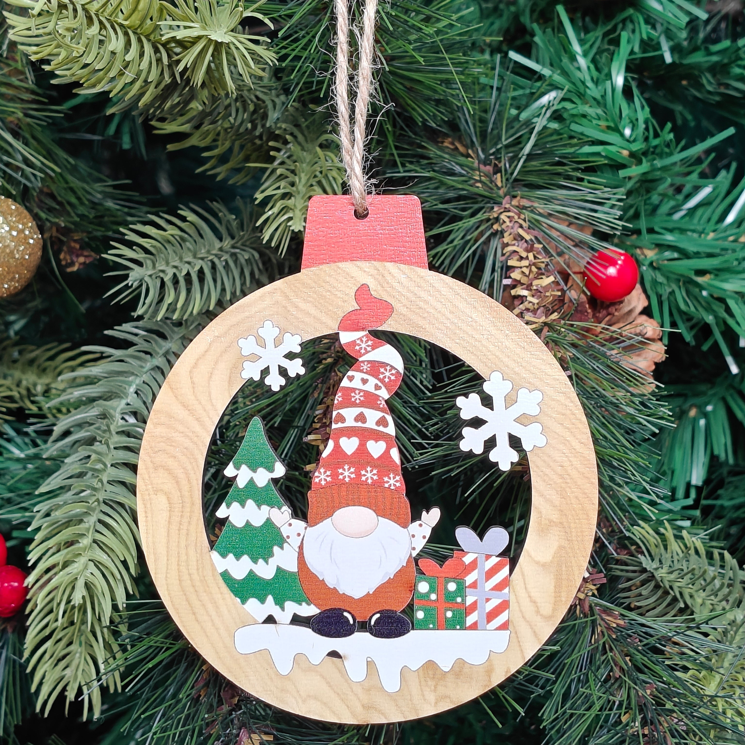 Gnome Noel Ornament