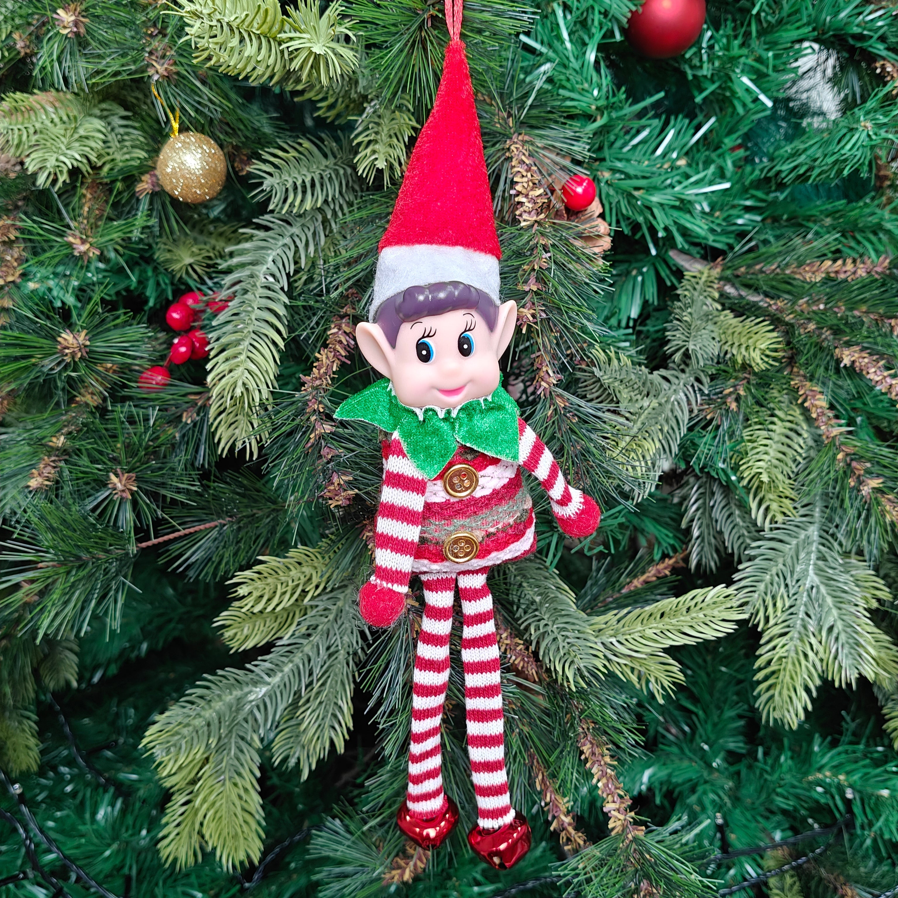 Candy Cane Elf – Crimson