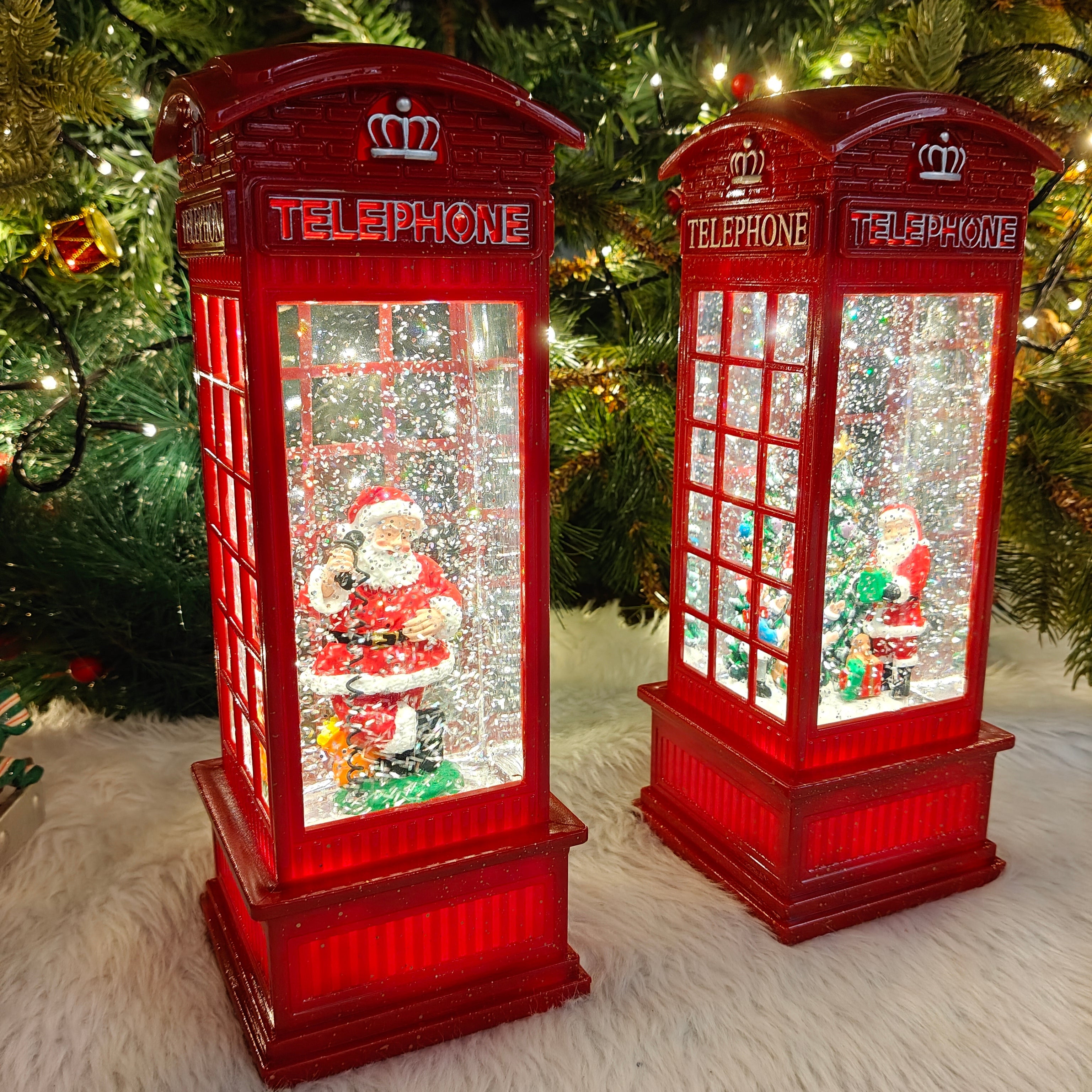 Waterlight Carols – Santa Phone Booth