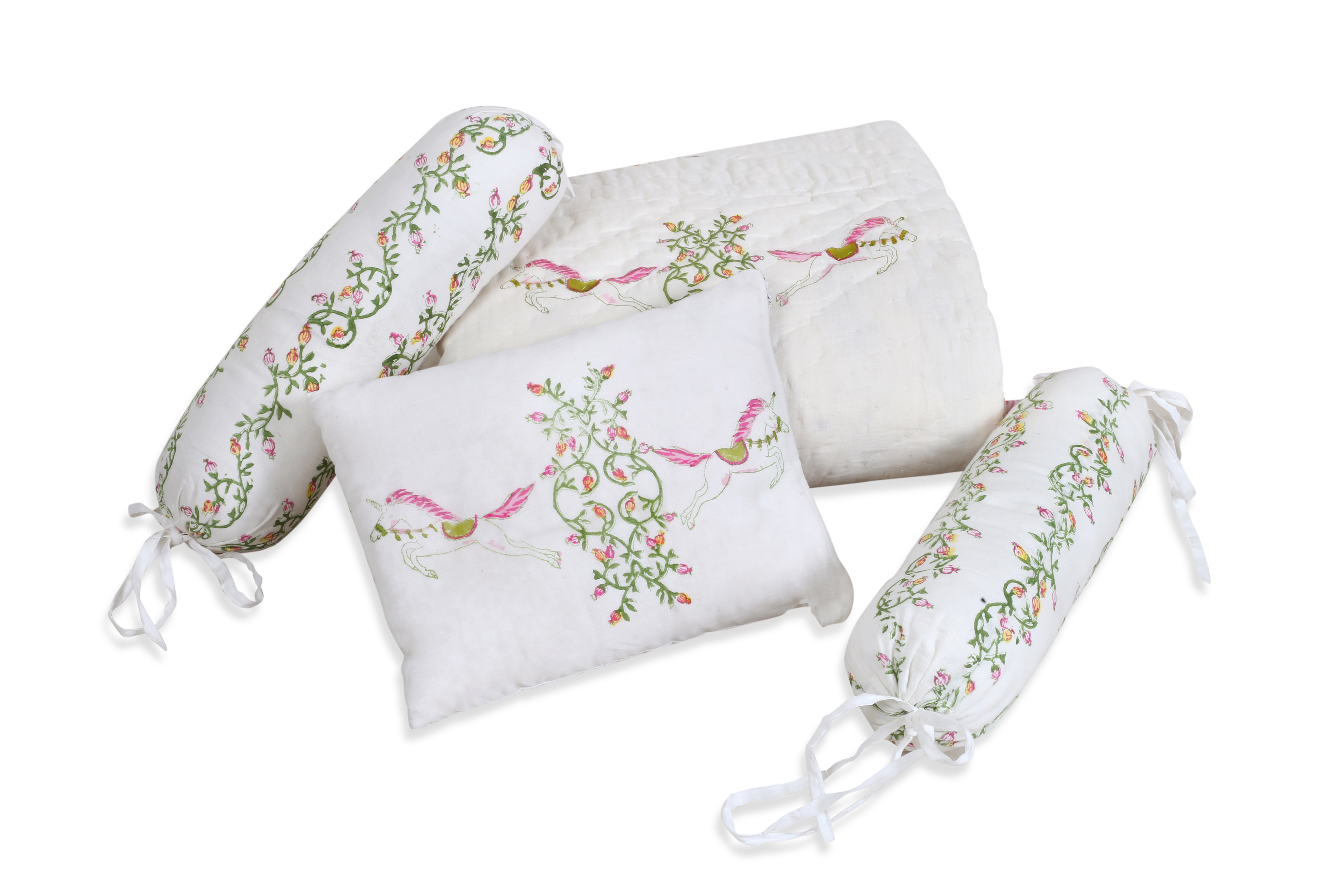 Unicorn Magic Infant Set with Rai Pillow