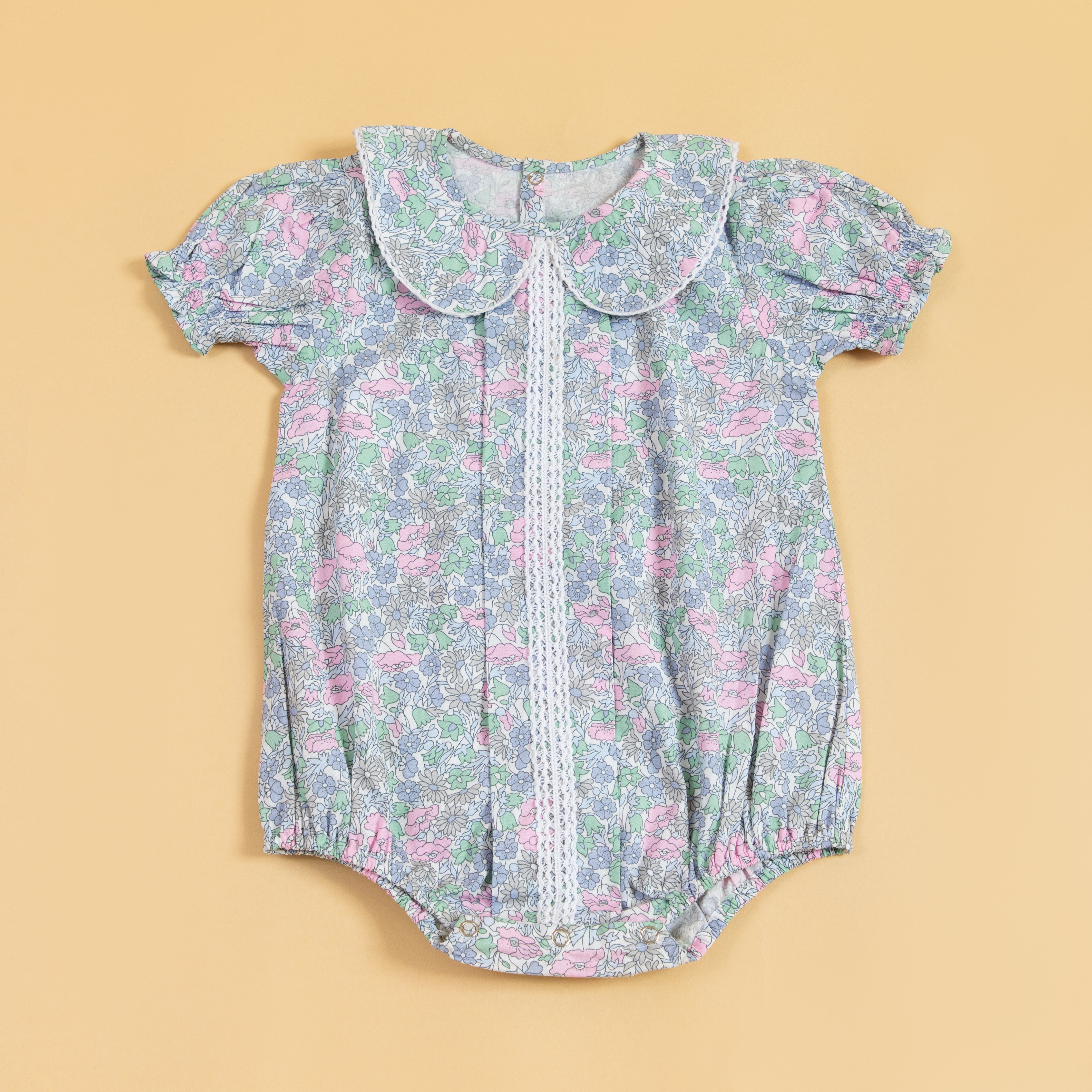 Petal Pops Romper Pink