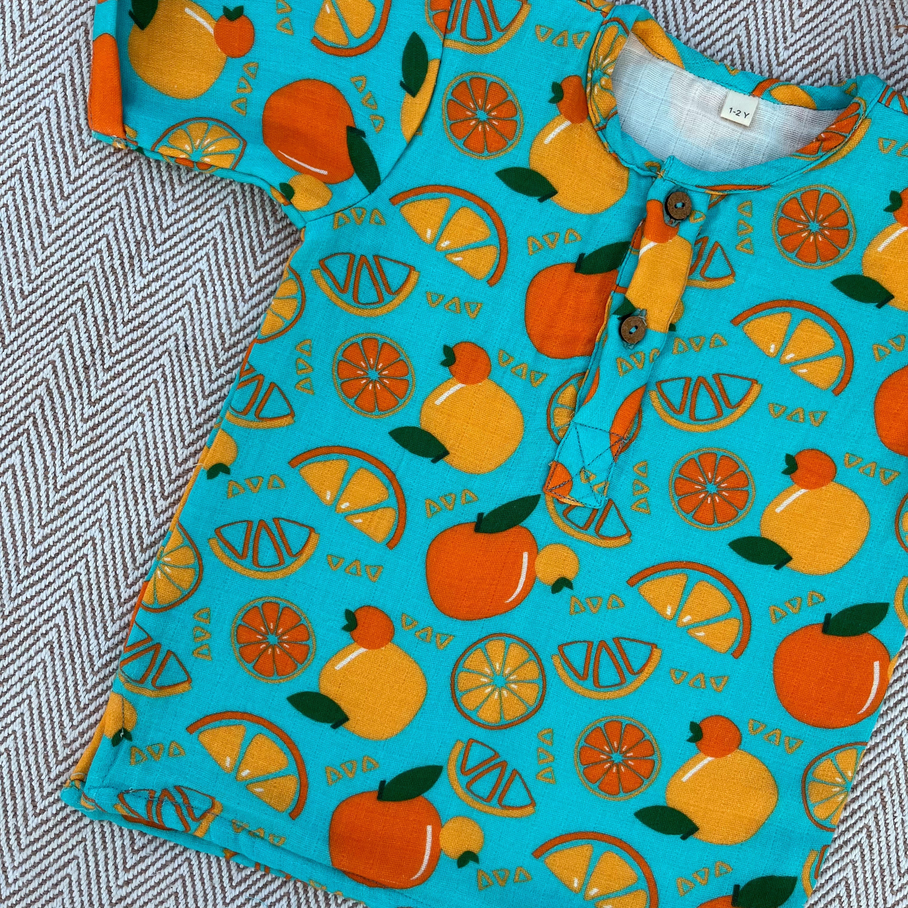 Dancing Oranges Unisex Co-ord set