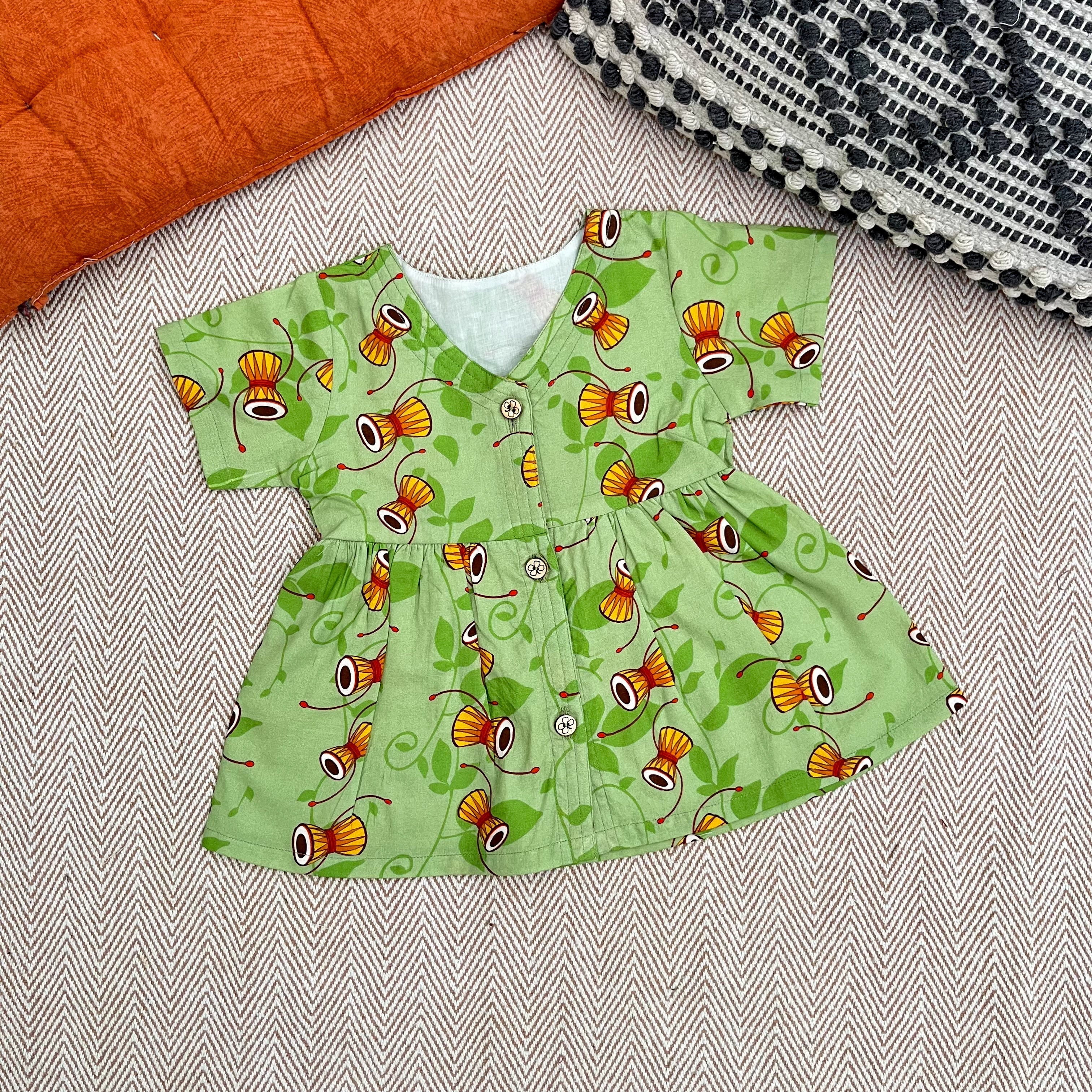 Organic Cotton Frock - Infants and Toddlers - Damru