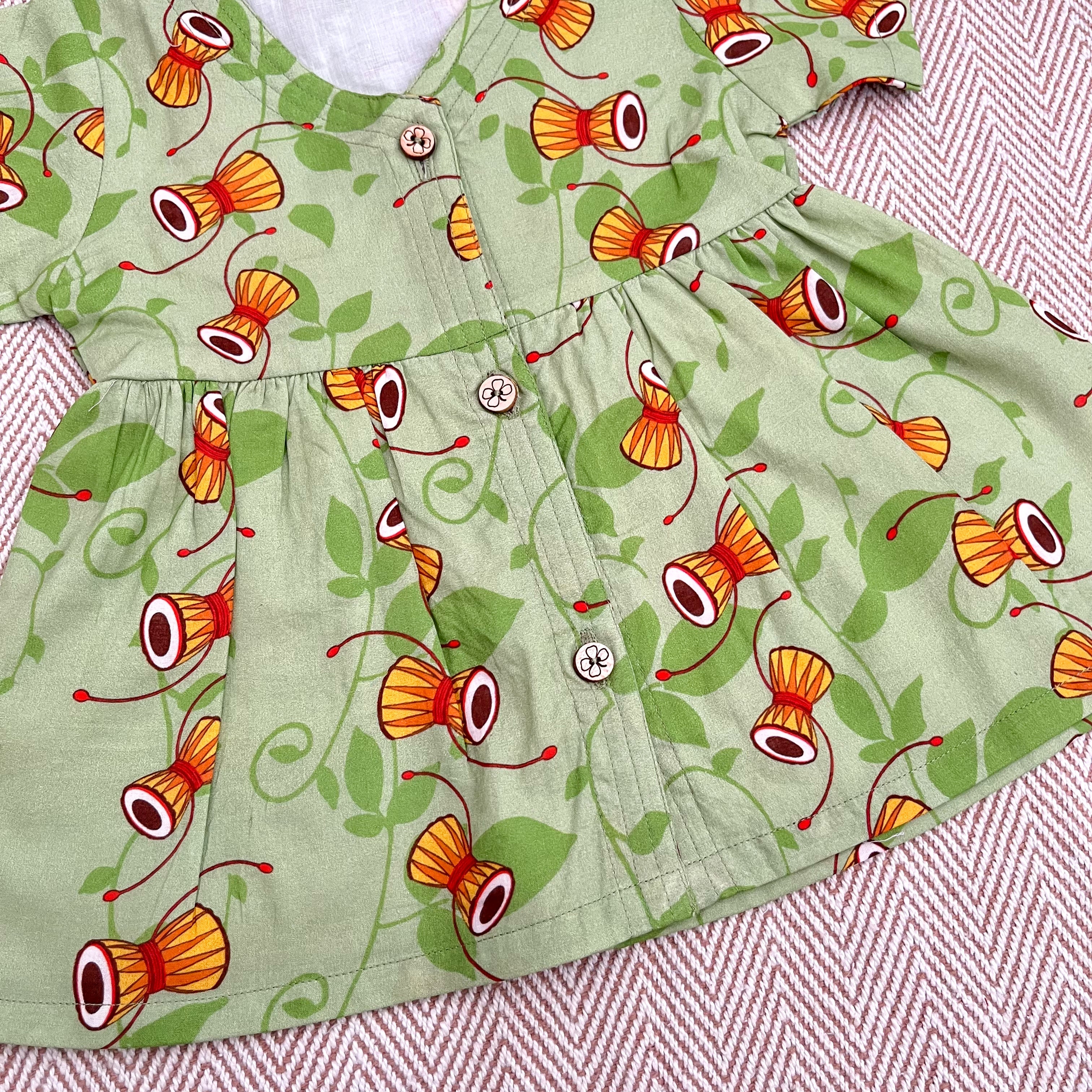 Organic Cotton Frock - Infants and Toddlers - Damru