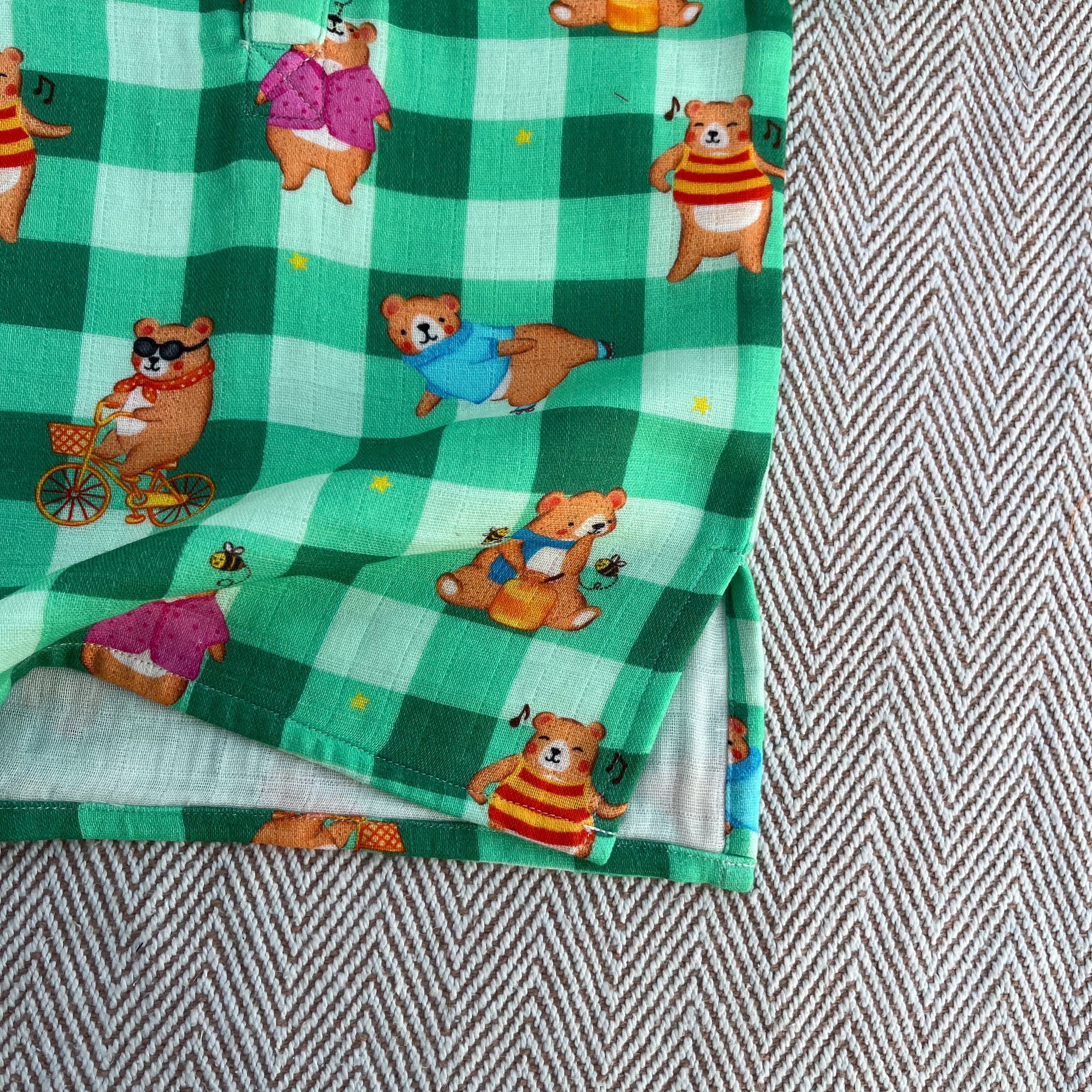 Bear Print Unisex Co-ord set