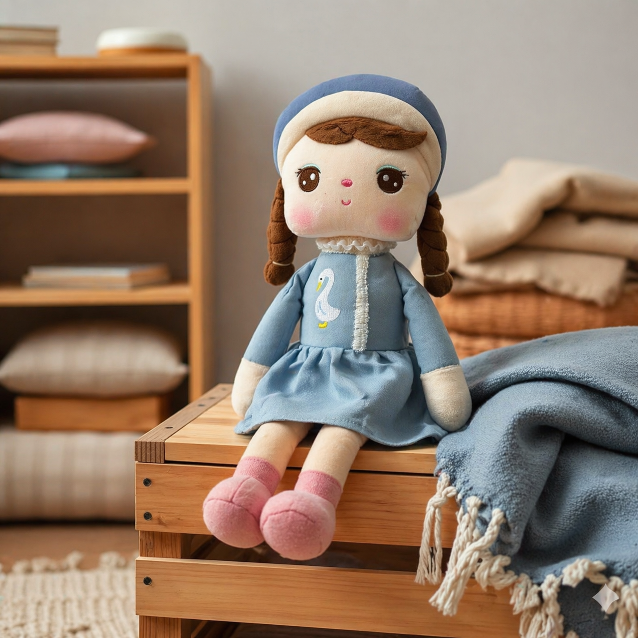 Dreamy Plush Doll - Swan Skye