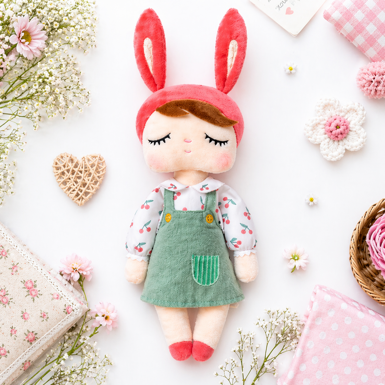 Dreamy Bunny Doll - Cherry Blossom