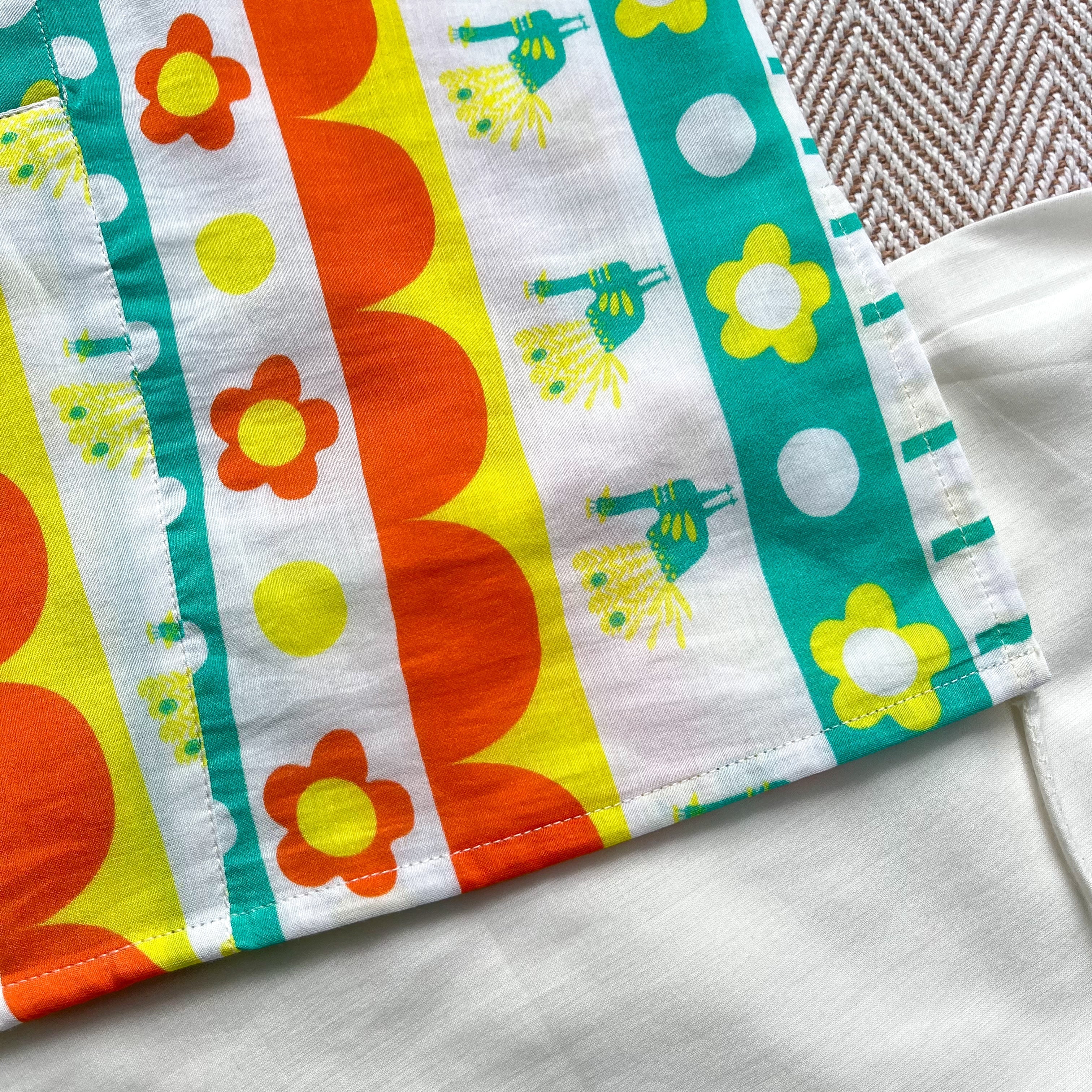 Chanderi 'Rang Birangi Duniya' Kurta Set for Boys