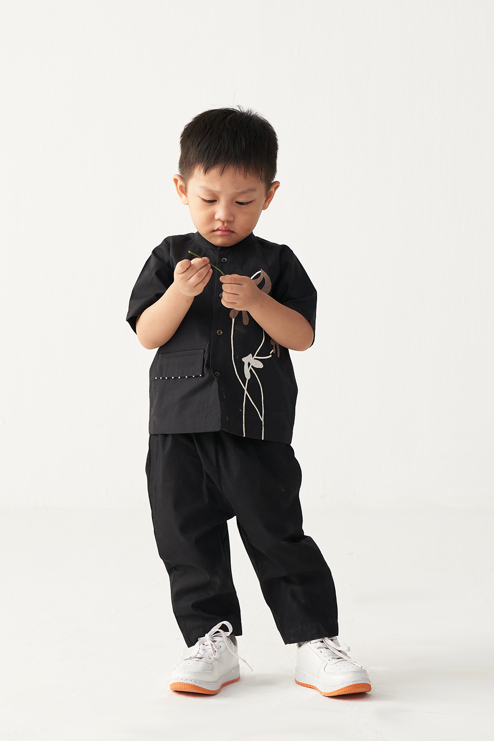 POPPY APPLIQUE SHIRT