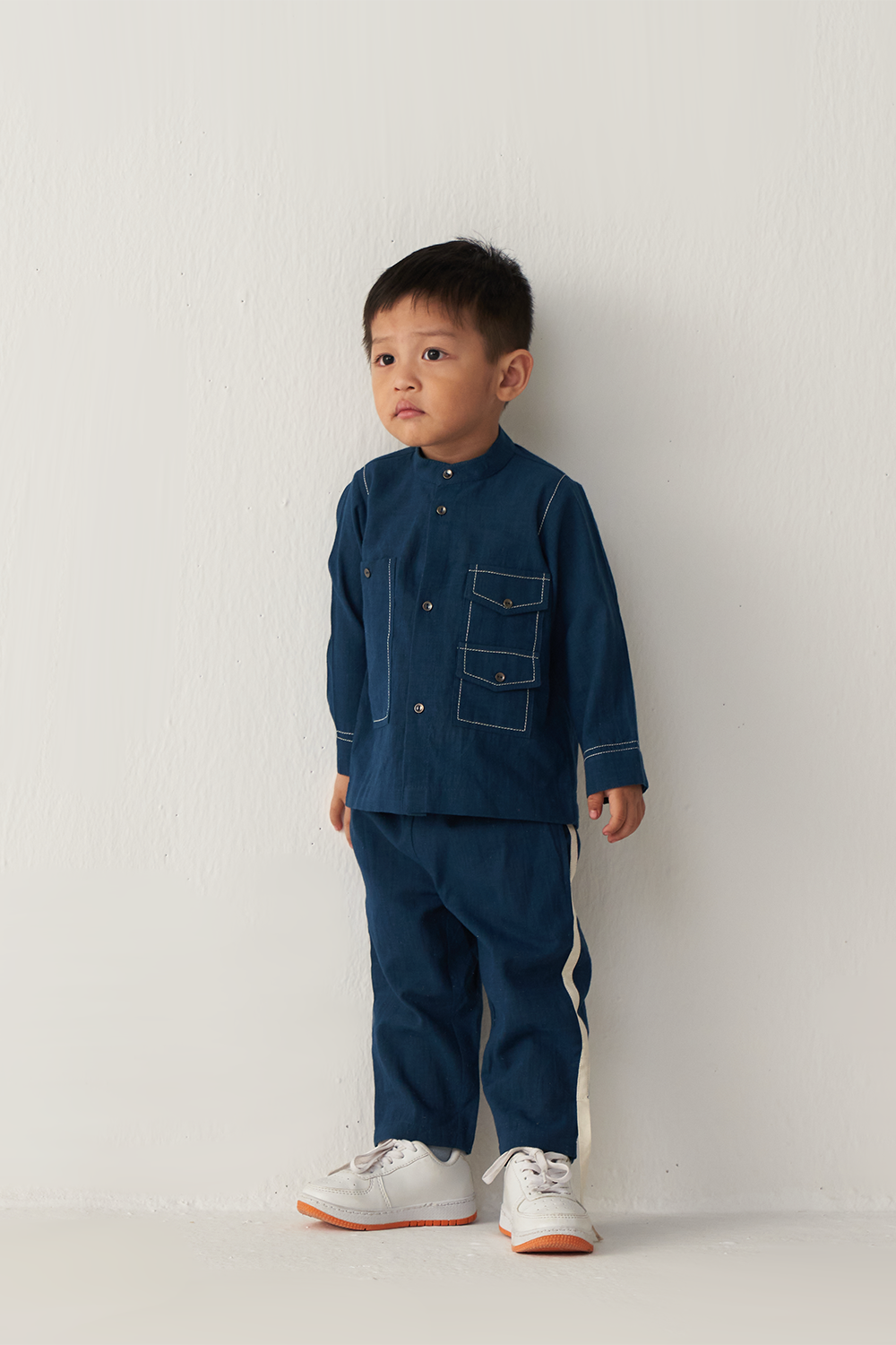 DOUBLE PATCH POCKET SHIRT CO-ORD
