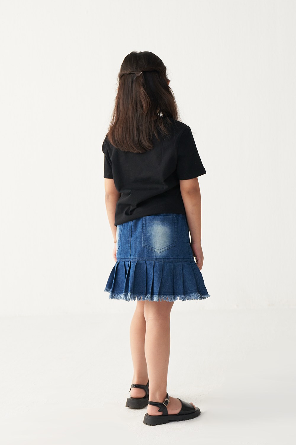 FLORAL FRINGE T-SHIRT