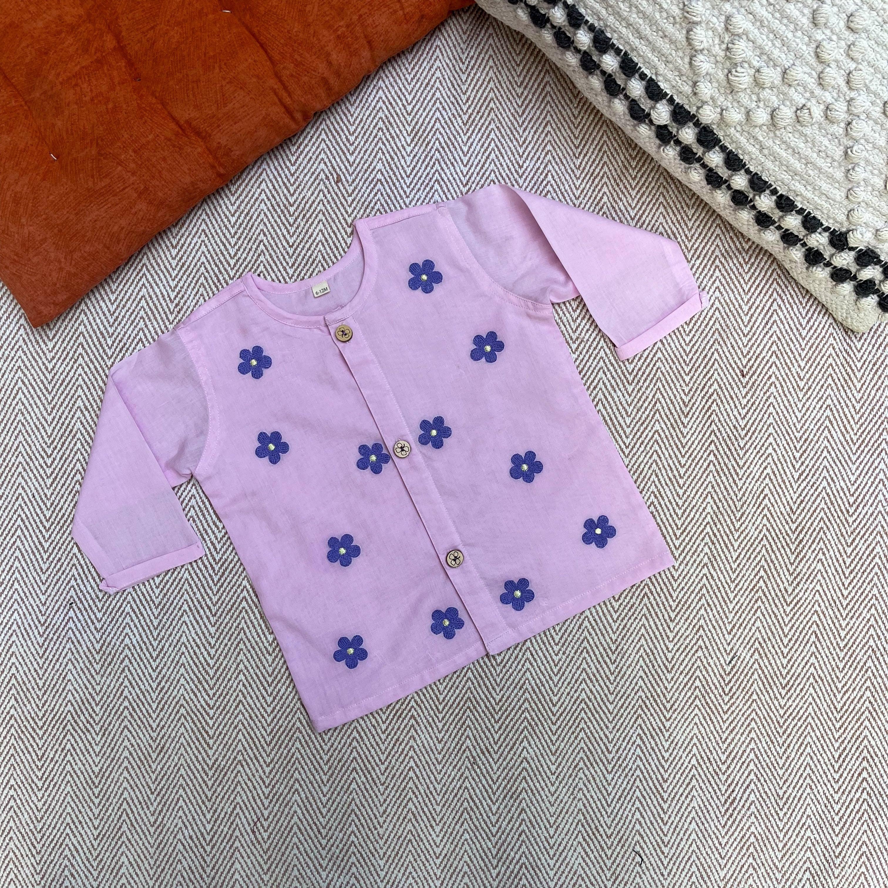 Daisy - Organic Cotton Full Sleeves Jhabla