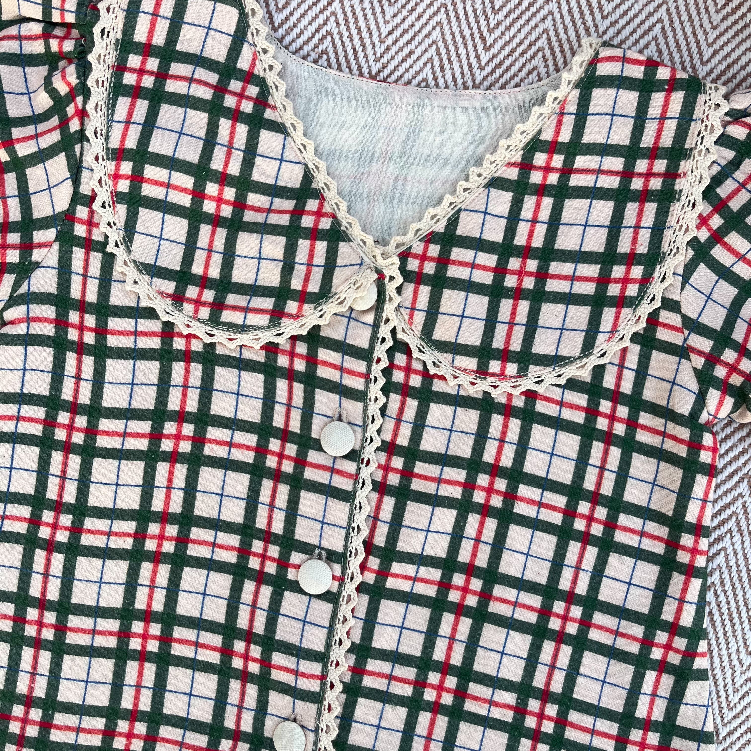 Cotton twill christmas co-ord set for infants, toddlers and kids-perfect for festive occasions