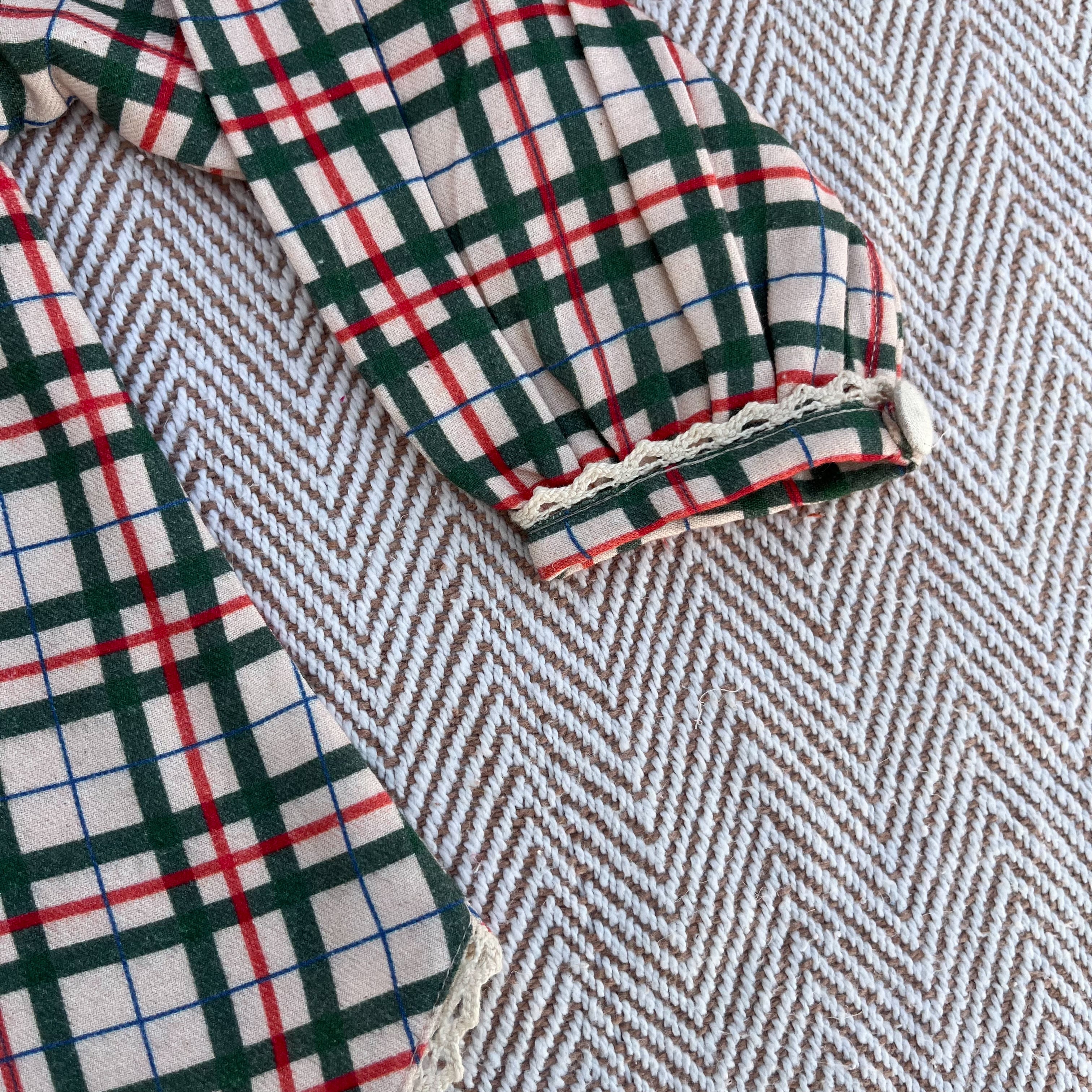 Cotton twill christmas co-ord set for infants, toddlers and kids-perfect for festive occasions