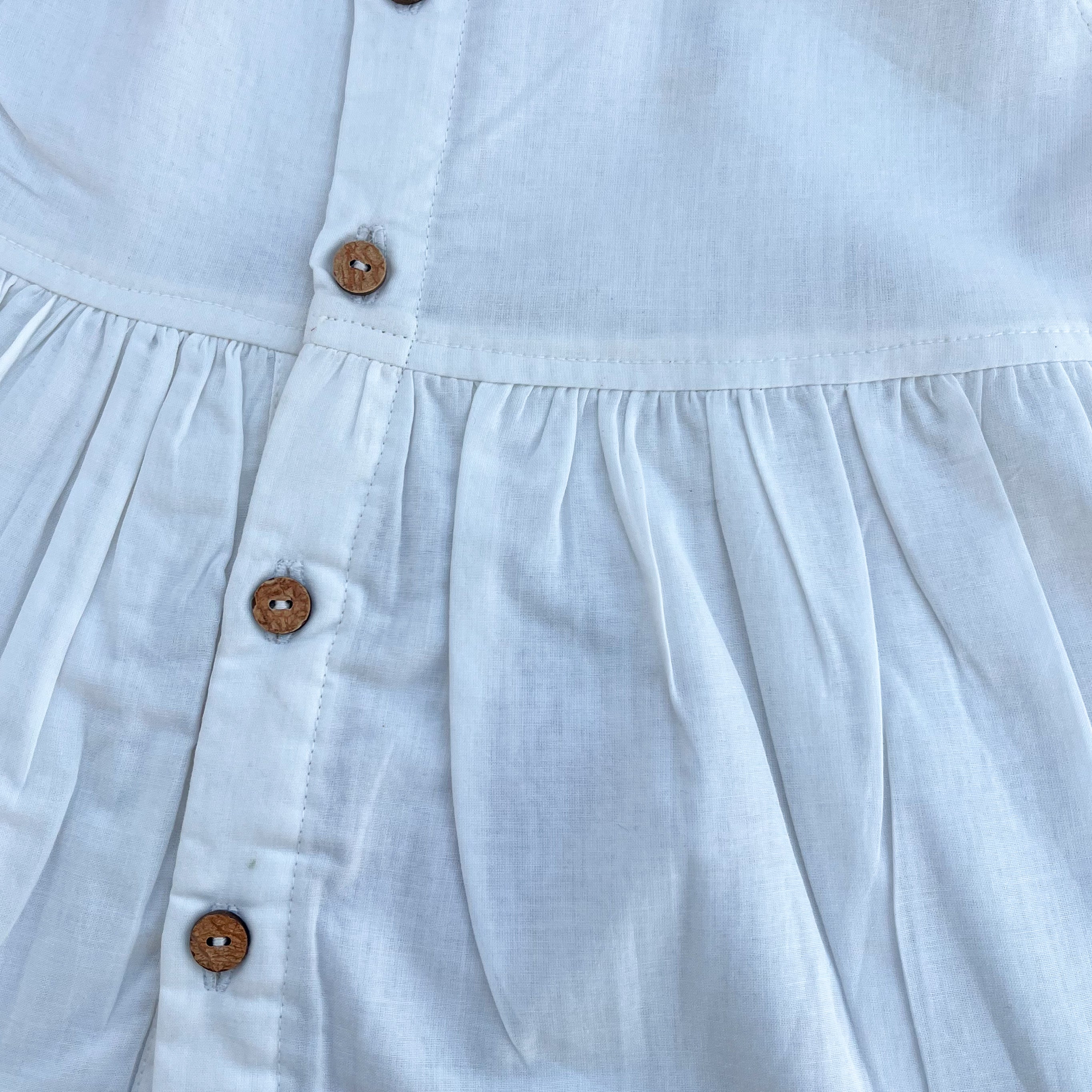 Organic cotton Embroidered frock for infants, toddlers and kids- perfect for festive occasions