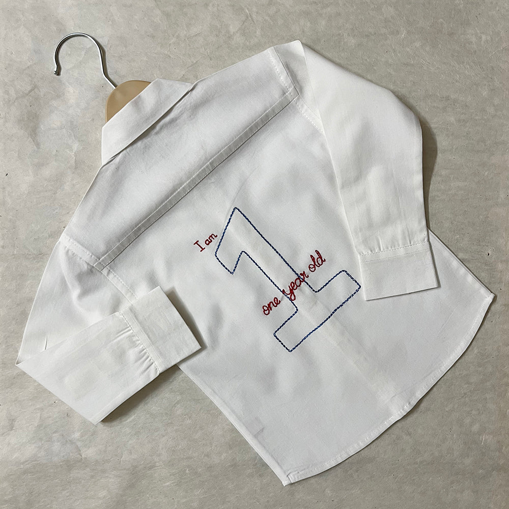 I am One Personalized Birthday Shirt