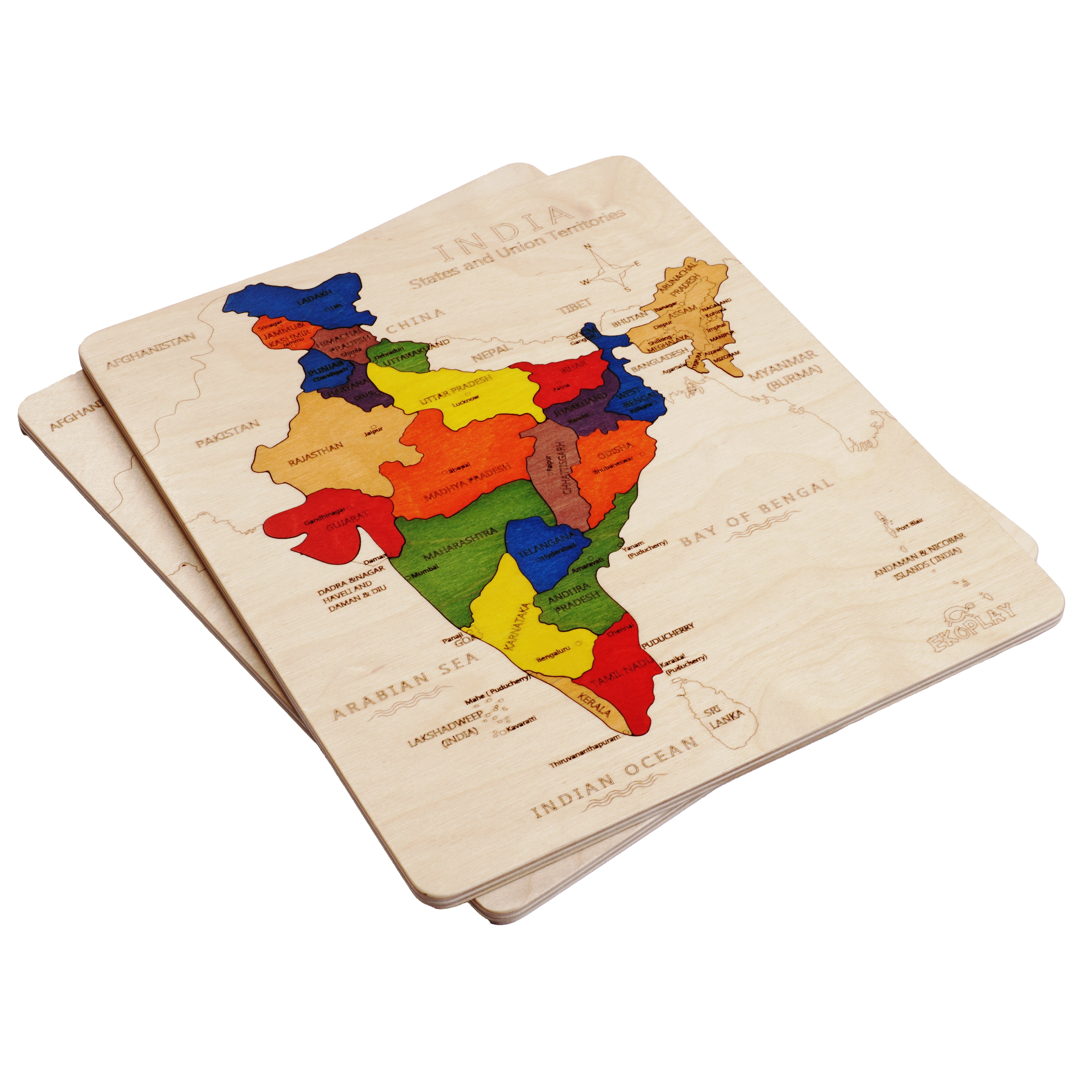 India Map - Totdot