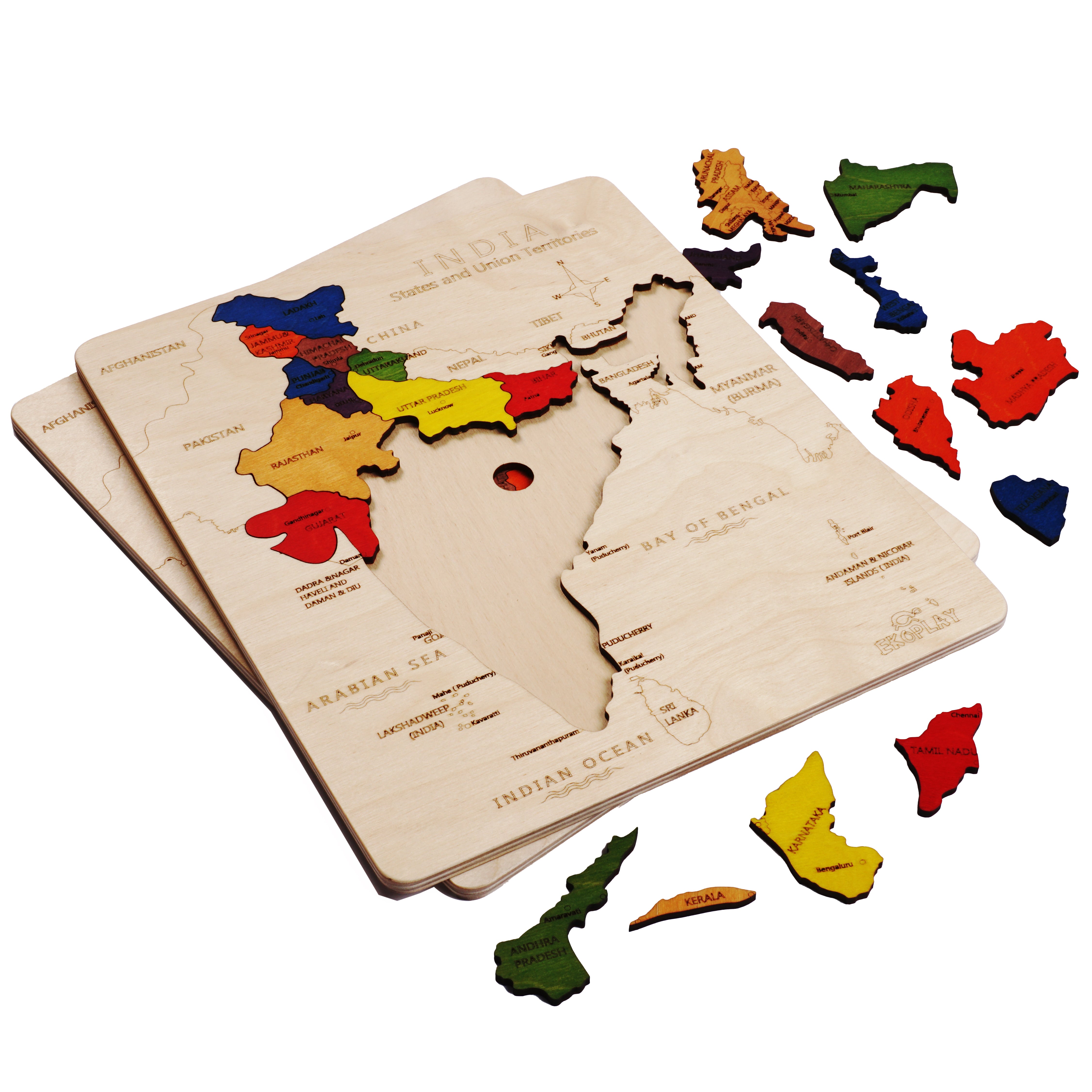 India Map - Totdot