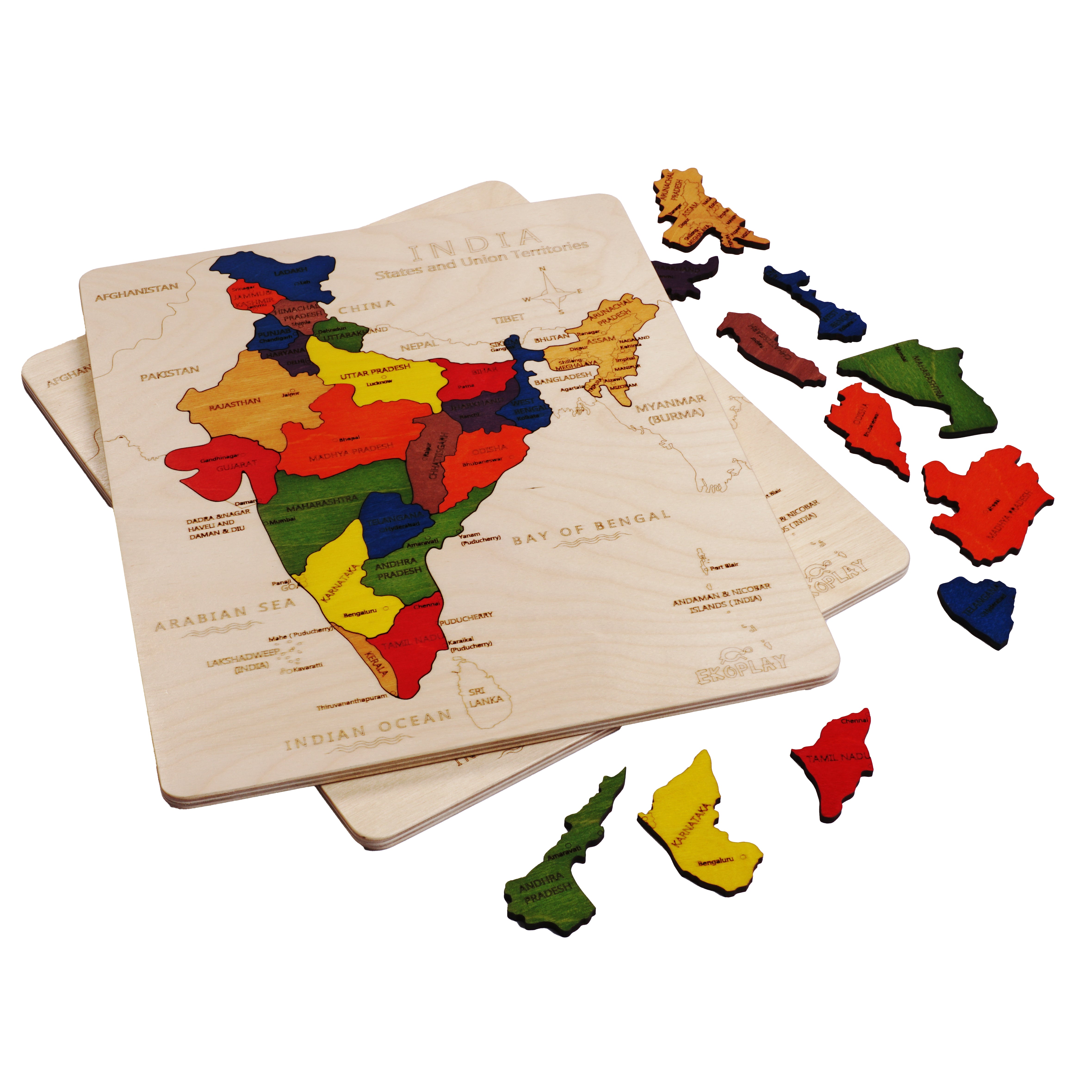 India Map - Totdot