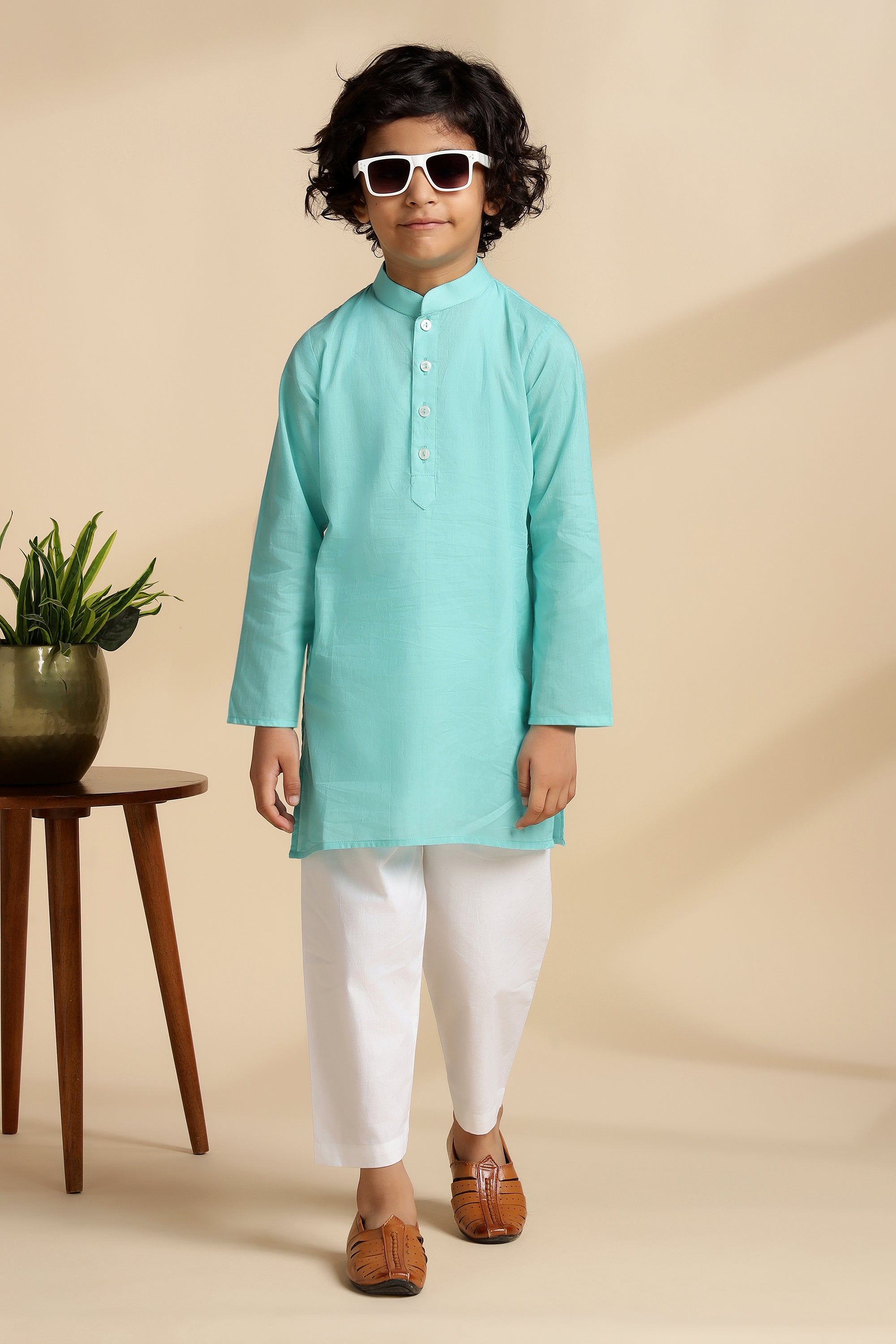 Azul Kurta Set
