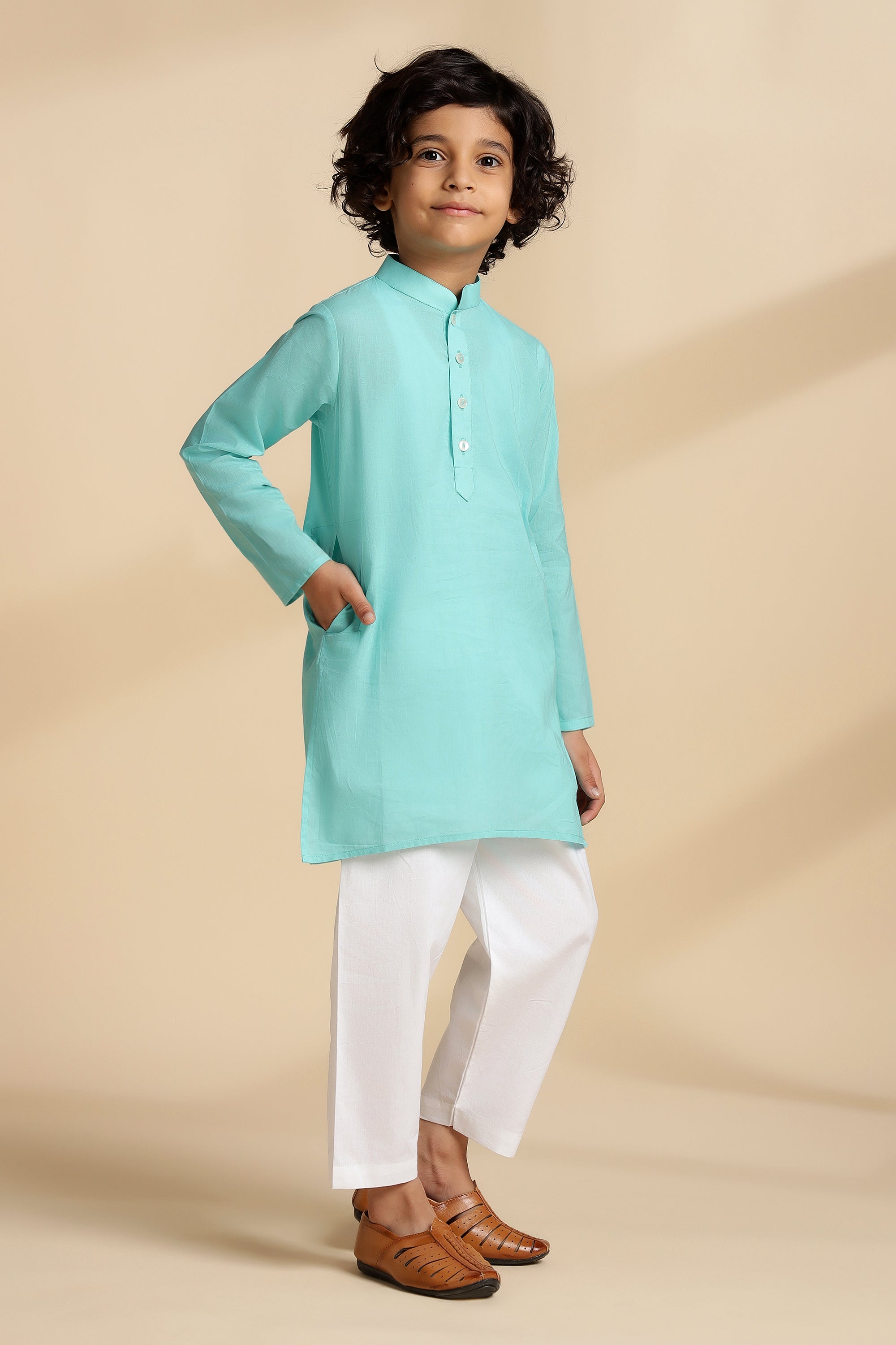 Azul Kurta Set