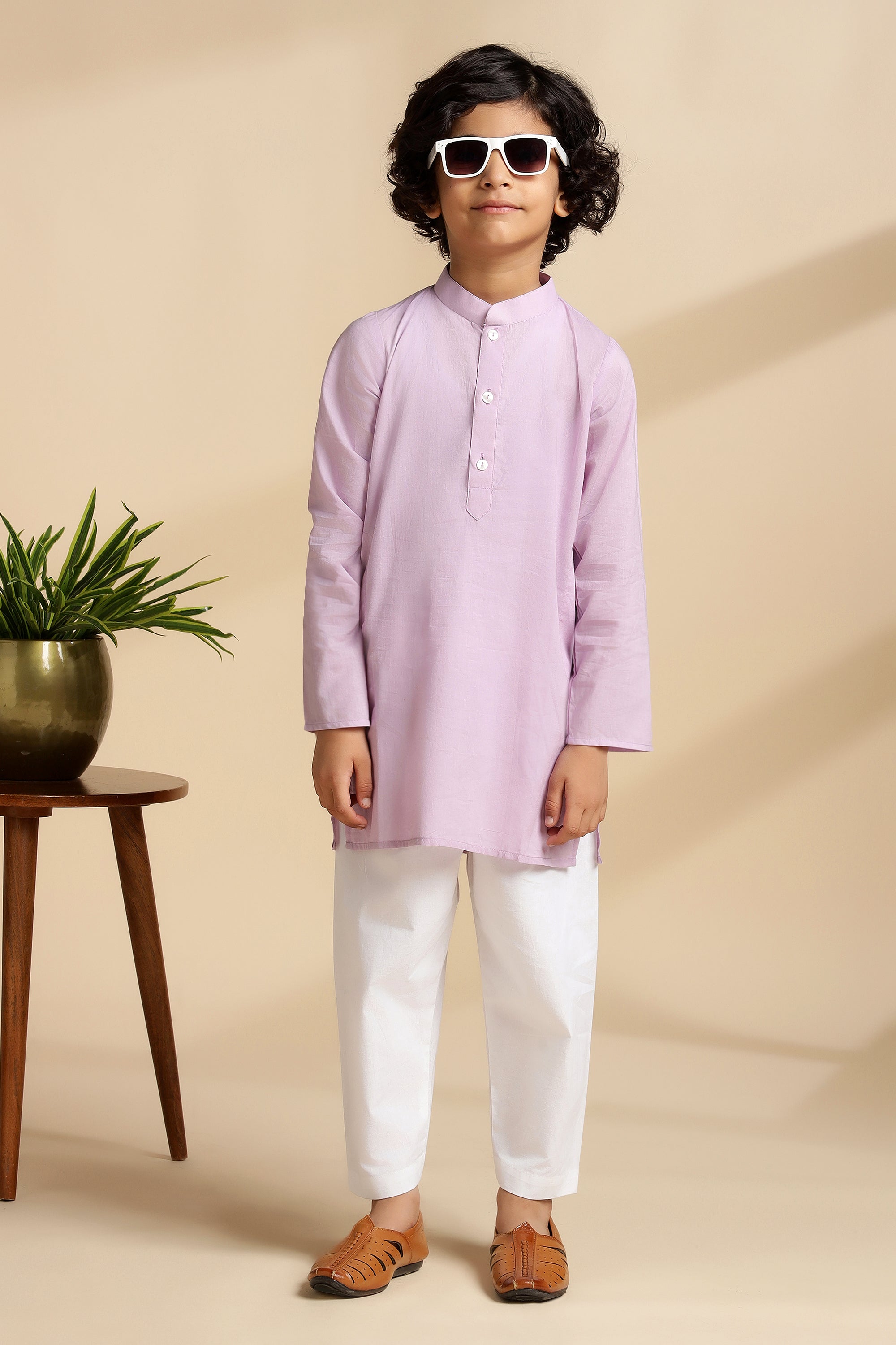 Lavanta Kurta Set
