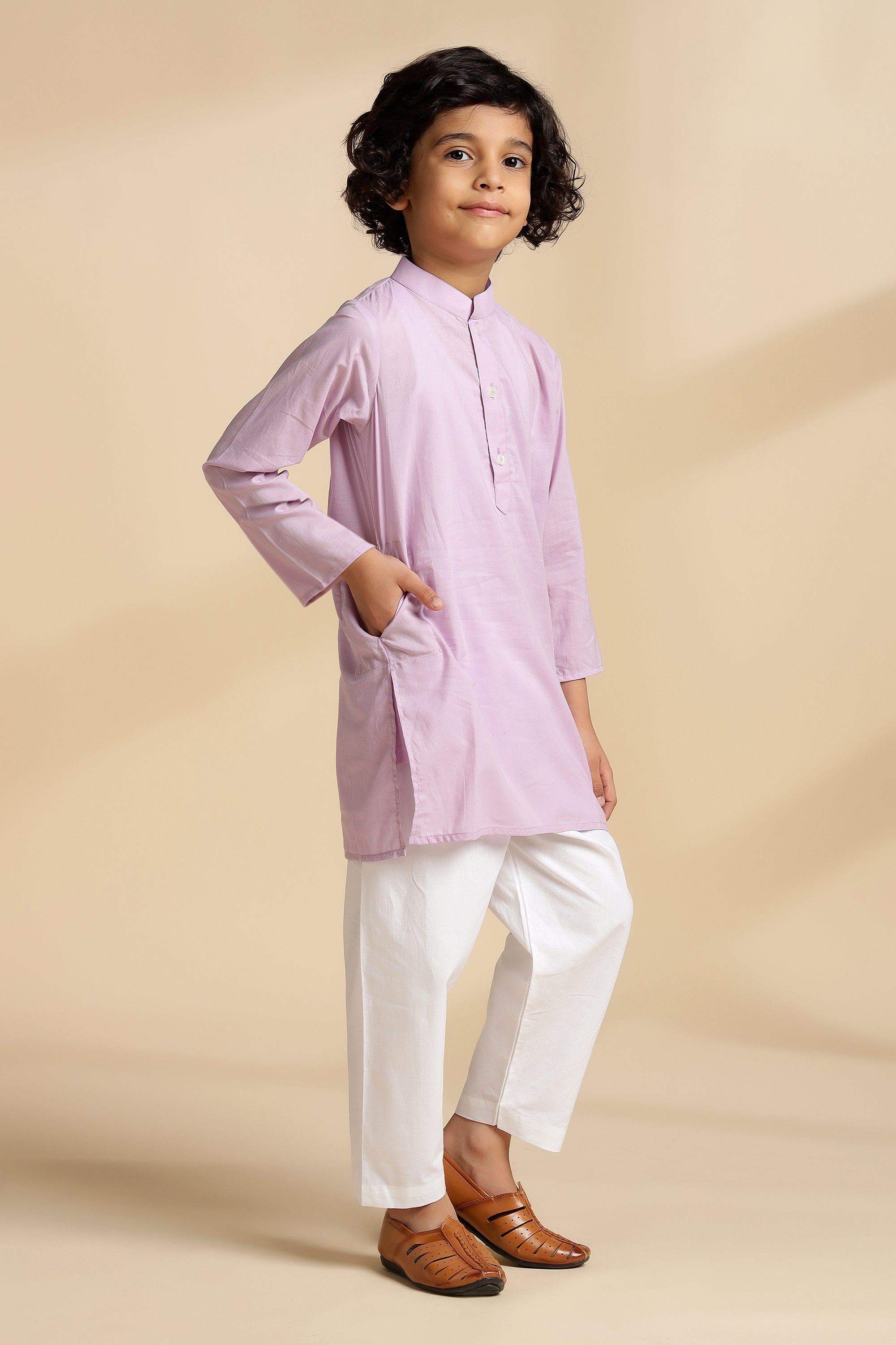 Lavanta Kurta Set