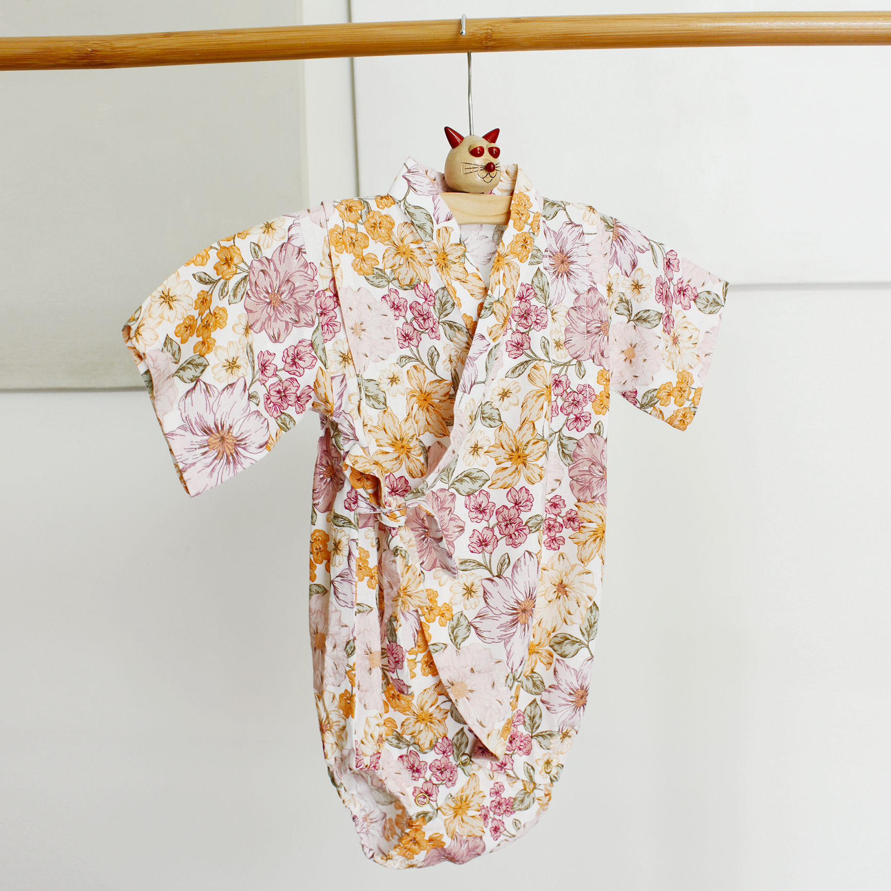 Happy Hi Kimono Onesie - Totdot