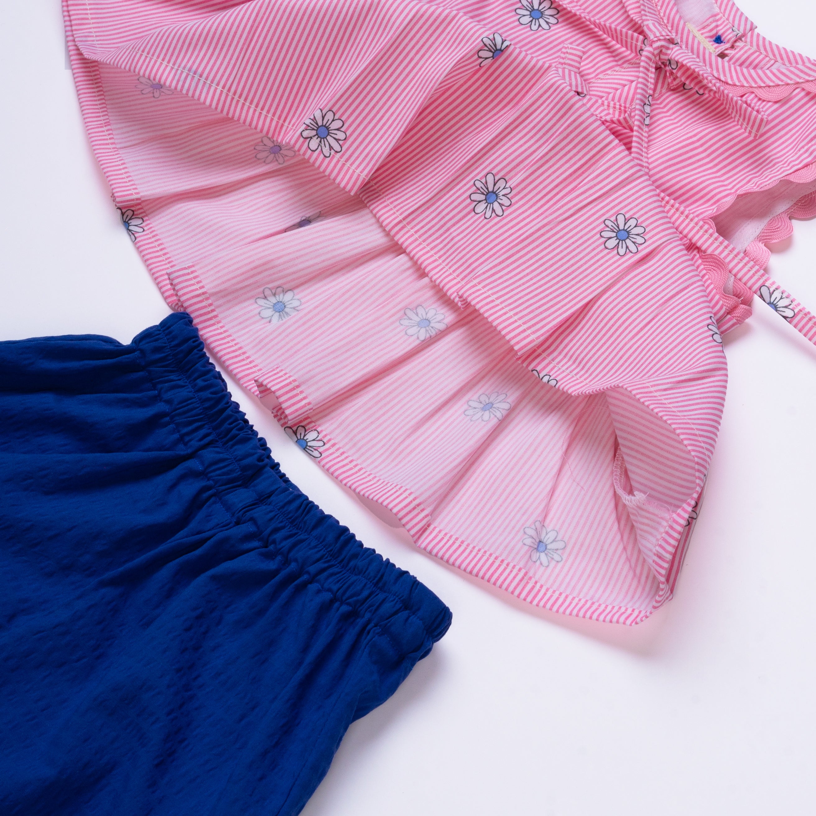 Pink & Blue Ocean Breeze Co Ord Set
