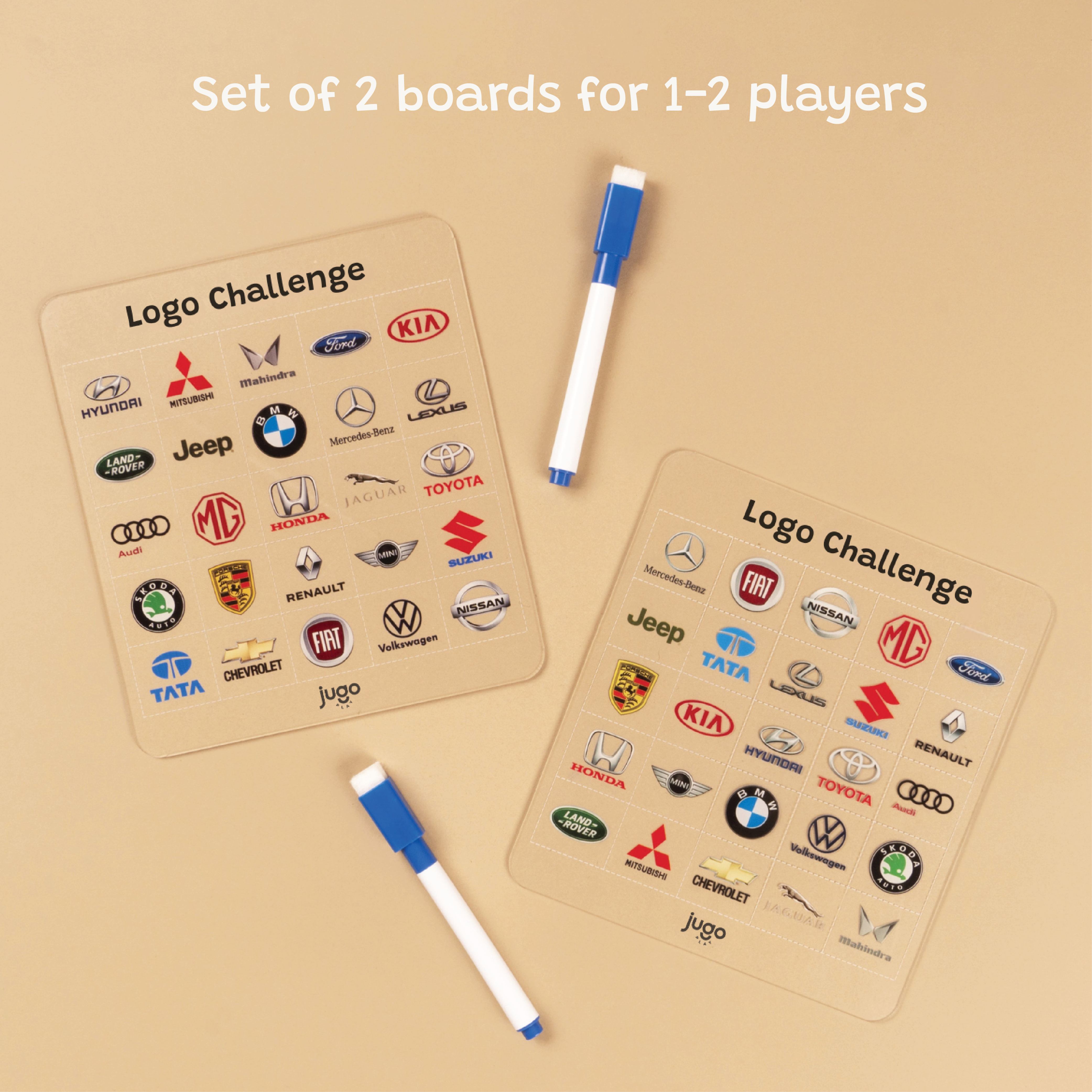 Logo Challenge Road Trip Games