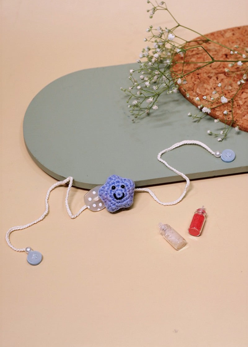 Little Star newborn handmade crochet rakhi by Haute By Hand – baby Raksha Bandhan