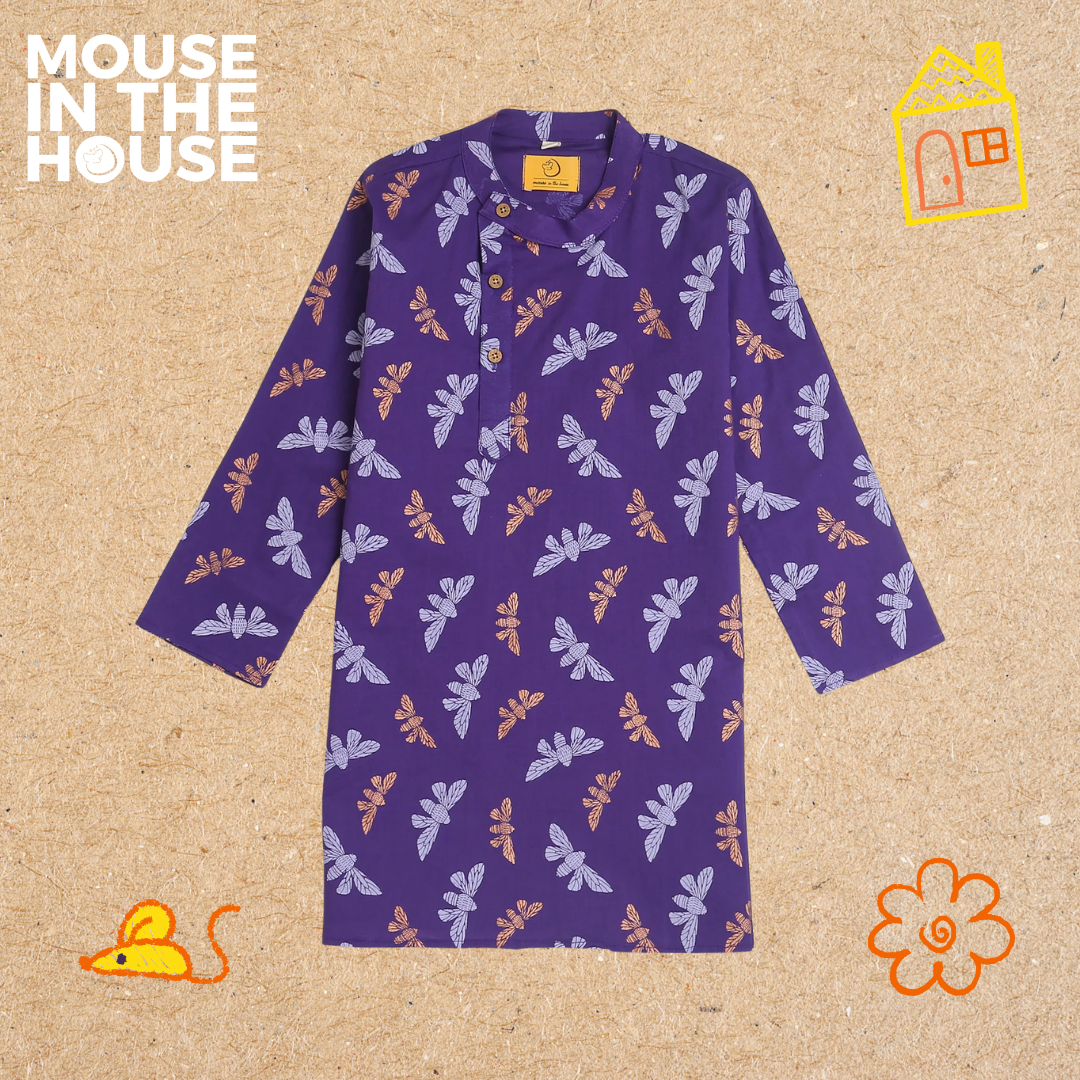 Shimmering Butterfly - Ethnic Wear Boys