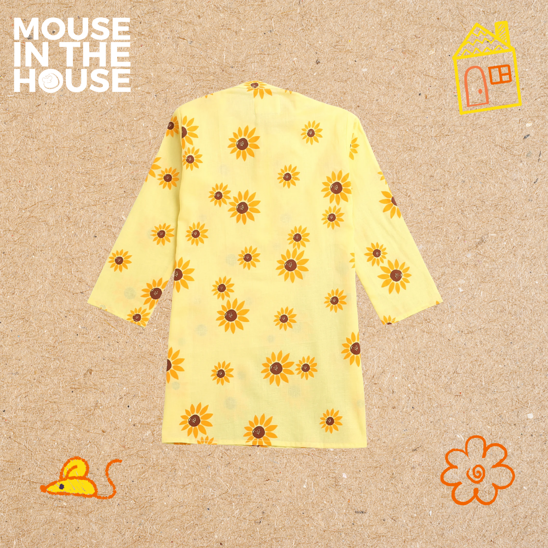 Lane of Dreams (Yellow) - Ethnic Wear Boys