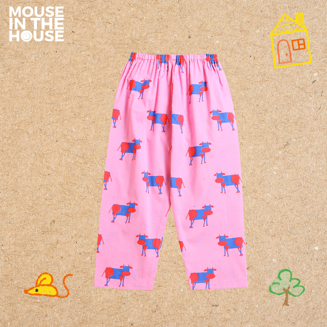 Pink Square- Unisex Nightdress